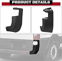 Vista 5 de HECASA Tapa para extremo de parachoques trasero Compatible con Ford Transit 150 250 350 350HD 2015-2019 Reemplazo para CK4Z-17F774-DC FO1105137 lado