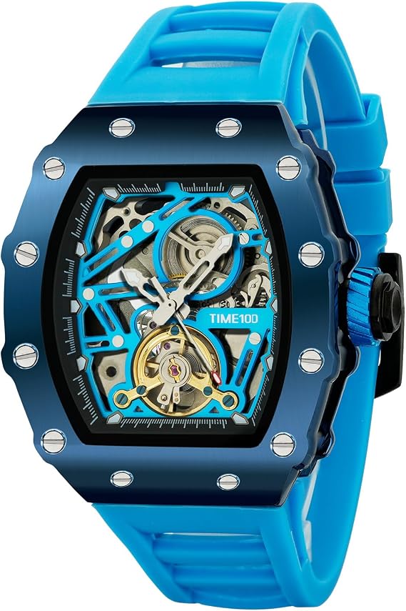 TIME100 Automatic Mechanical Watches for Men