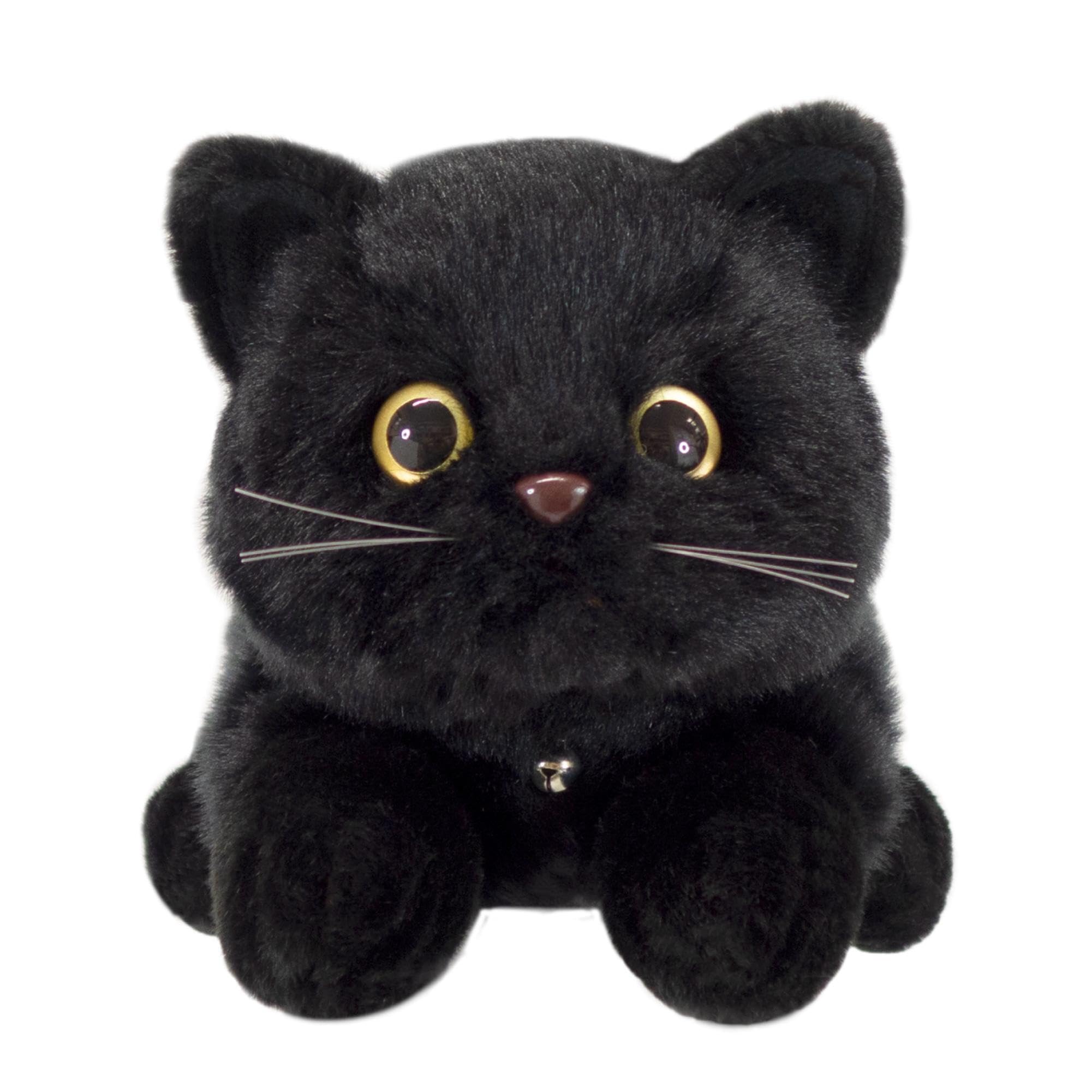 Amazon.co.jp: 吉德 コネコシリーズ ブラック ぬいぐるみ サイズ：約