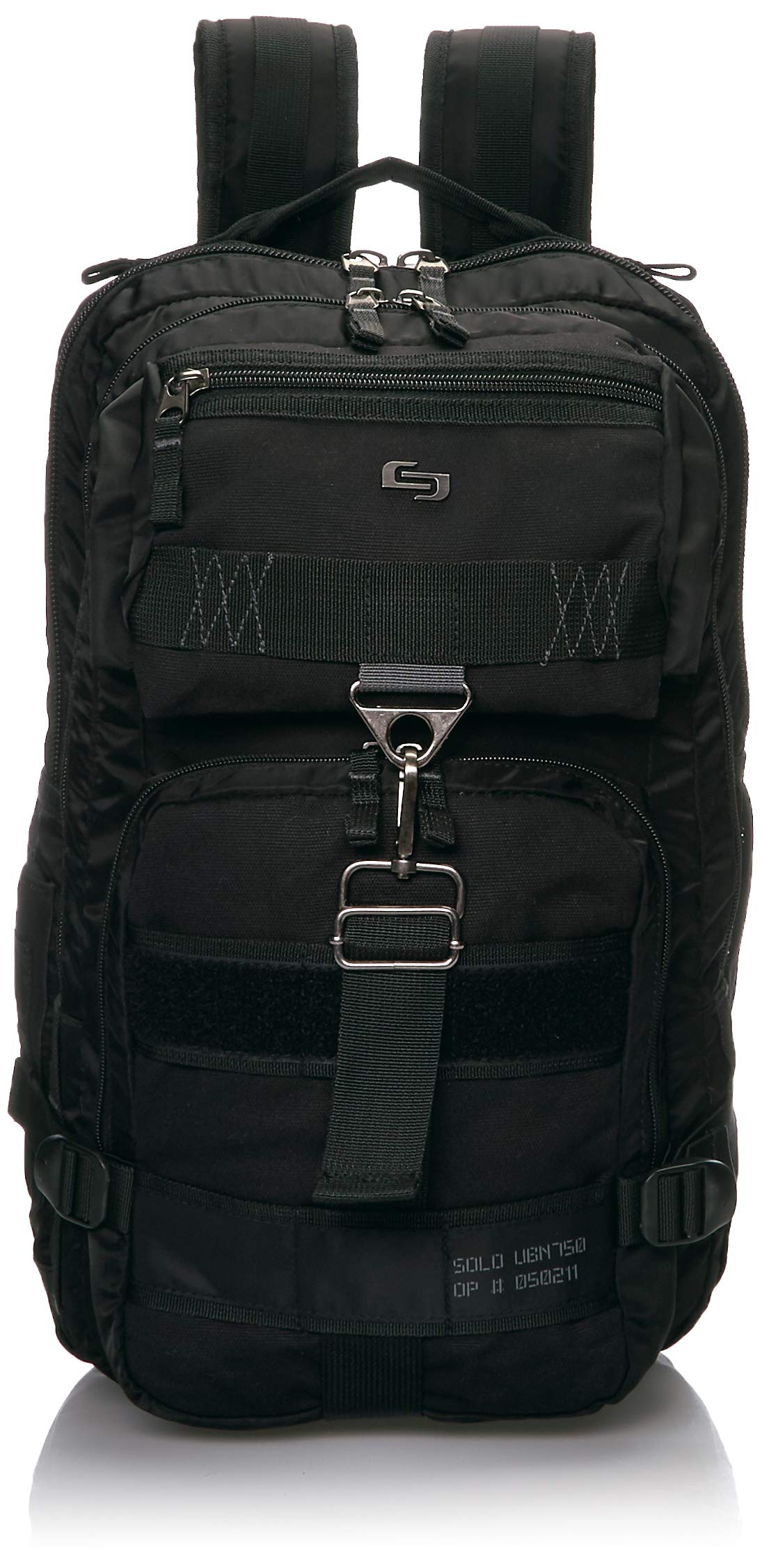 SOLO Unisex's Altitude 17.3" Laptop Backpack Blk/Gray