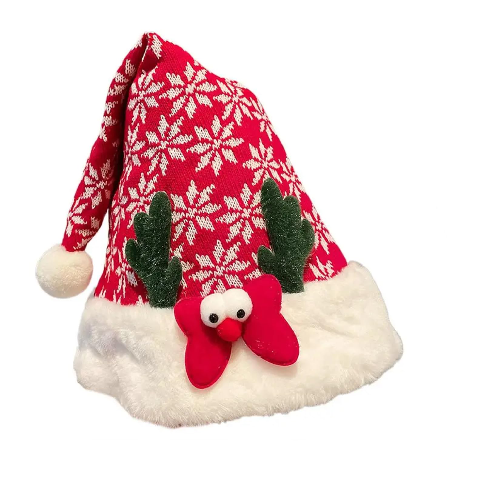 Czapki Czapki Skullies Czapki Beanie Czapka Świąteczna Urocza Czapka Świętego Mikołaja Pompon Dorosły Dziecko Miękka Czapka Świętego Mikołaja Nowy Rok Dziecko Boże Narodzenie Świąteczne Artykuły