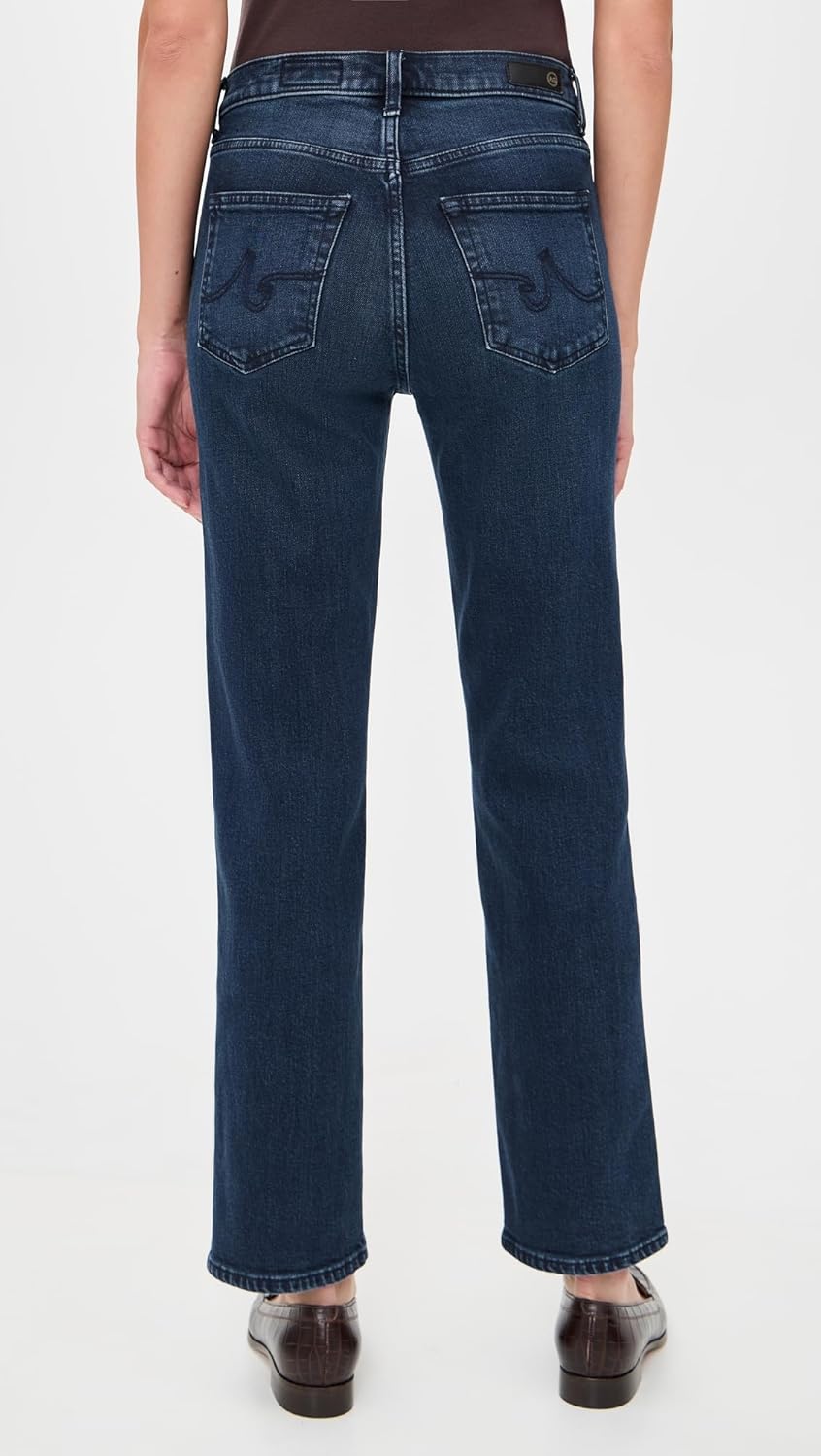 AG Adriano Goldschmied Womens Brinley Mid Rise Straight - Image 3