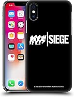 Vista 1 de Head Case Designs Carcasa rígida con logotipo de ataque de Tom Clancy's Rainbow Six Siege Attack compatible con Apple iPhone X/iPhone Xs