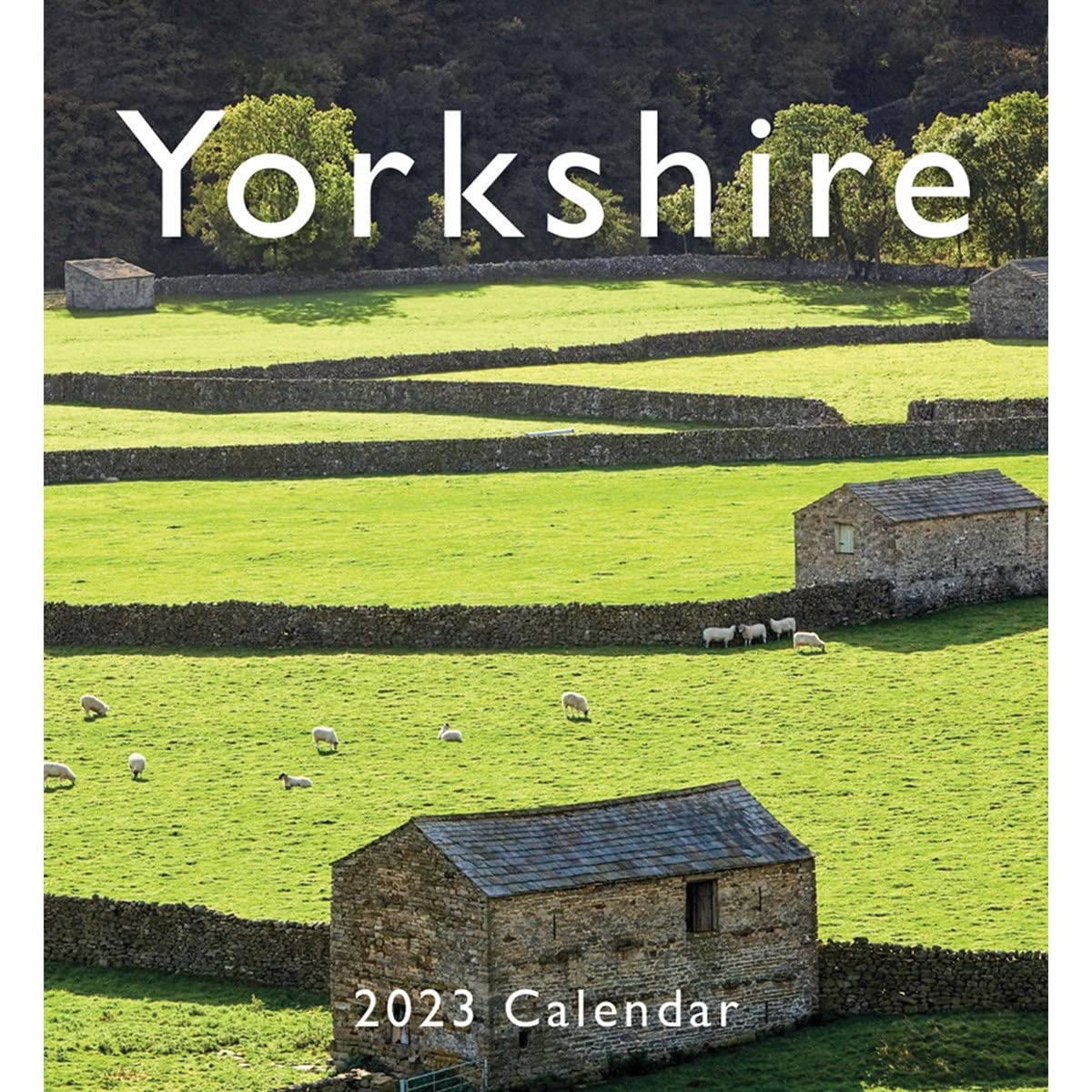 Yorkshire Mini Easel Desk Calendar 2023 Amazon.co.uk Stationery