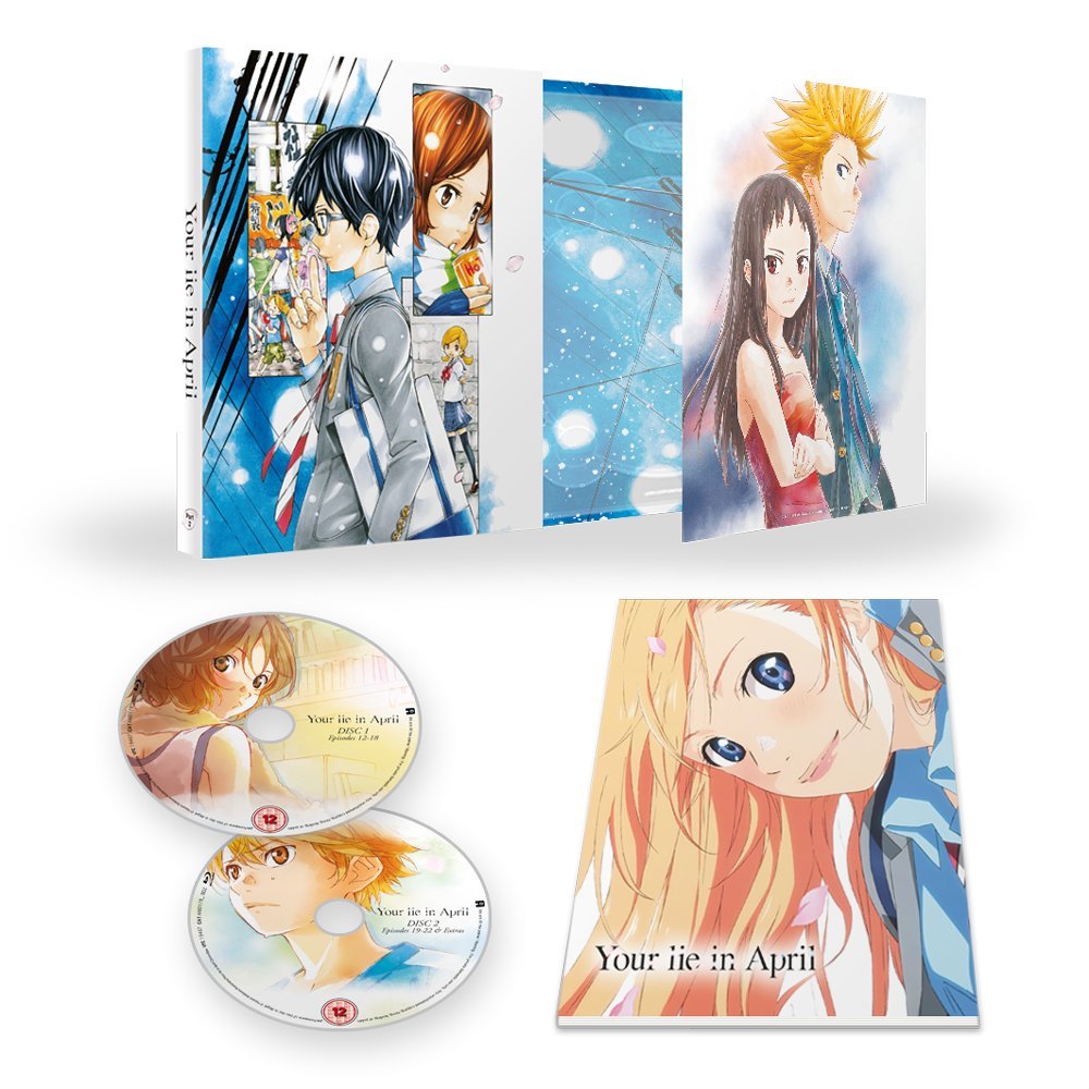 April is your lie Complete Collectors Box2 (12 – 22) [Talking Blu-ray region B] (Import Overseas Version)