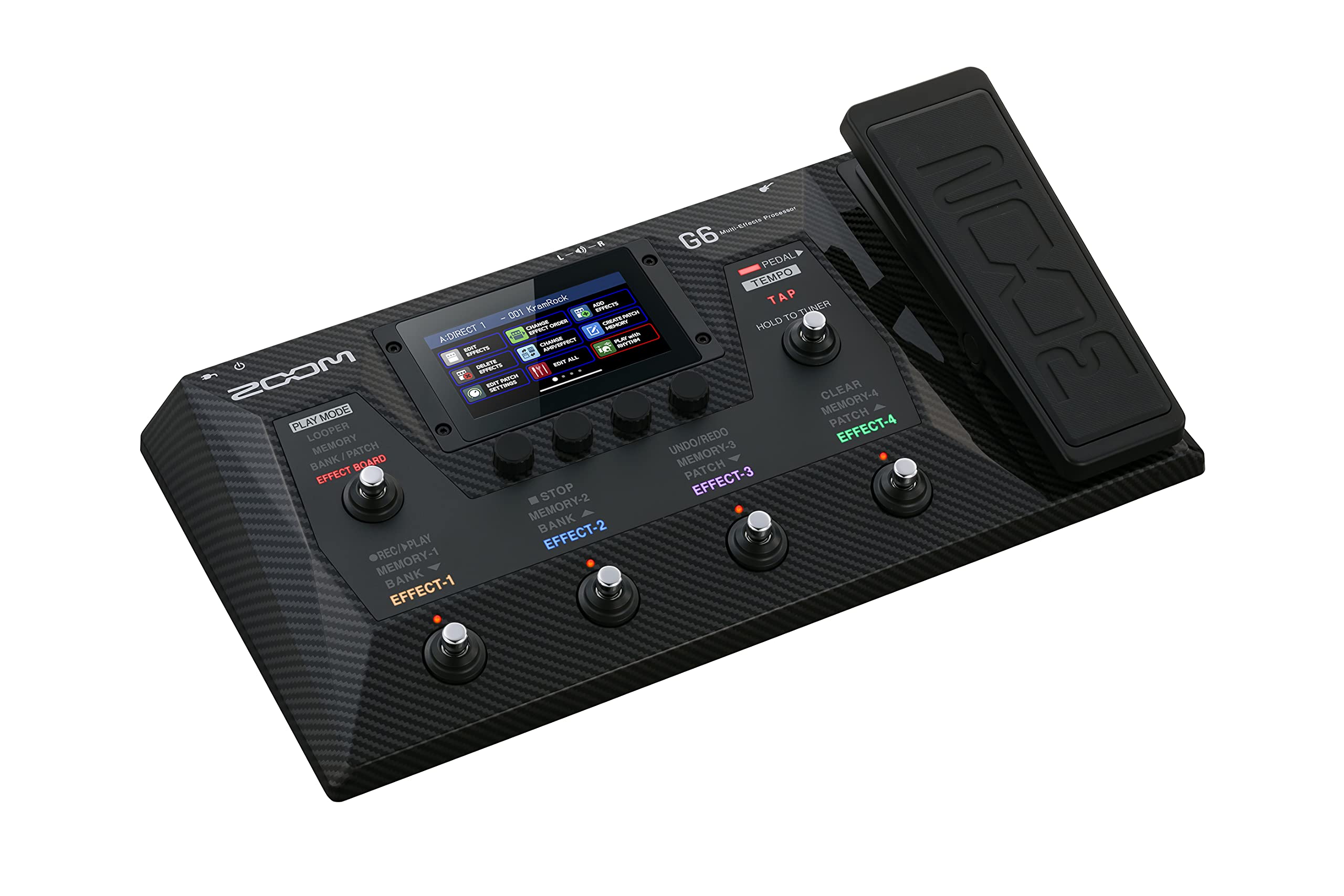 Zoom G6 Multi-effects Processor Gitar Prosesör : Amazon.com.tr