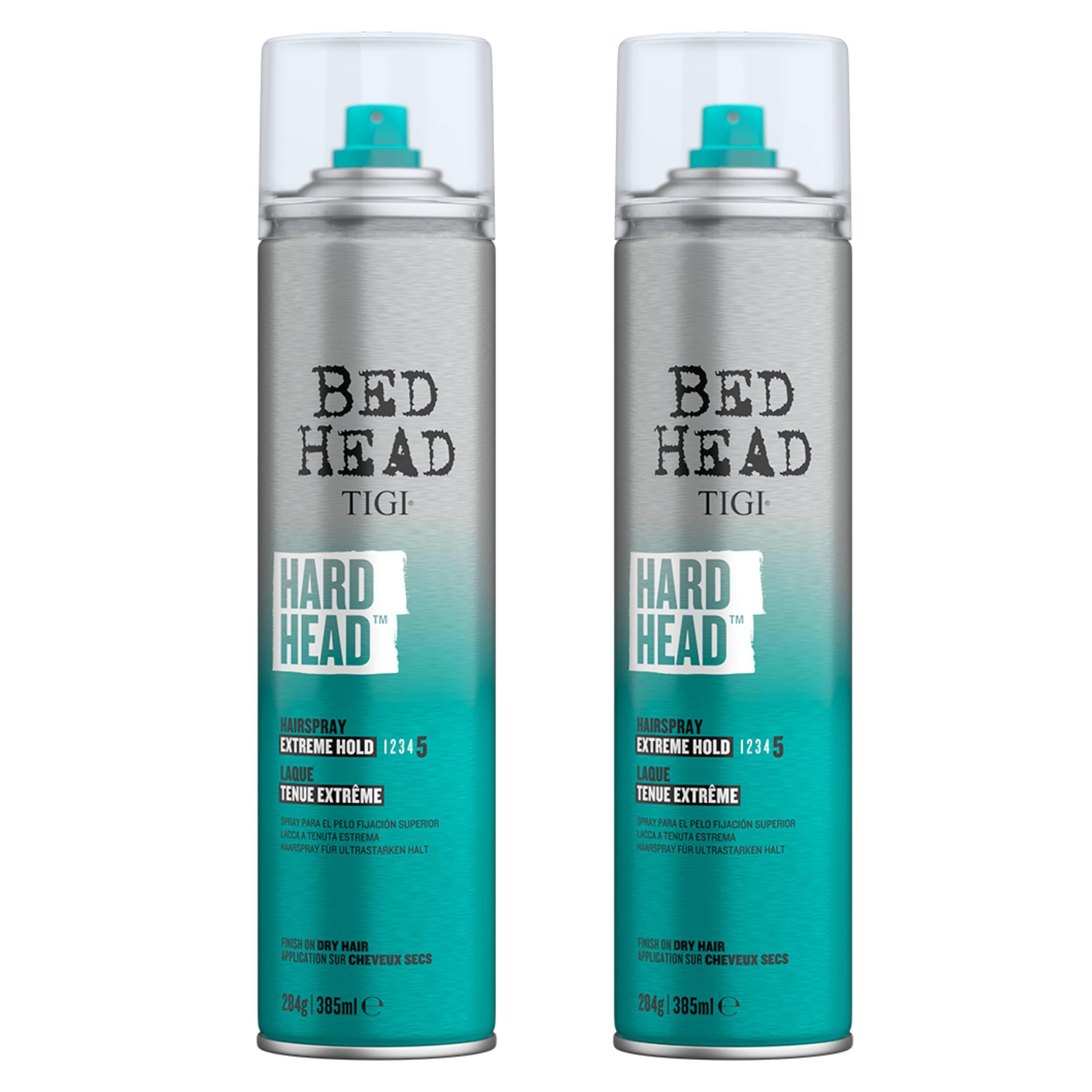 Tigi Bed Head Hard Head Extra Strong Hold Hairspray 10.6 Oz (Pack Of 2)
