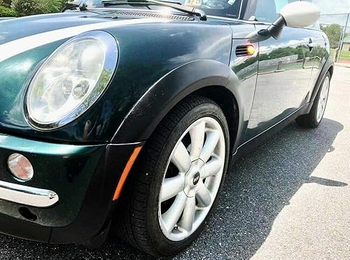 Miniatura 8 de GTINTHEBOX Lente clara ámbar Led Fender lateral marcador luz de señal de giro lámpara para Mini Cooper R50 R52 R53