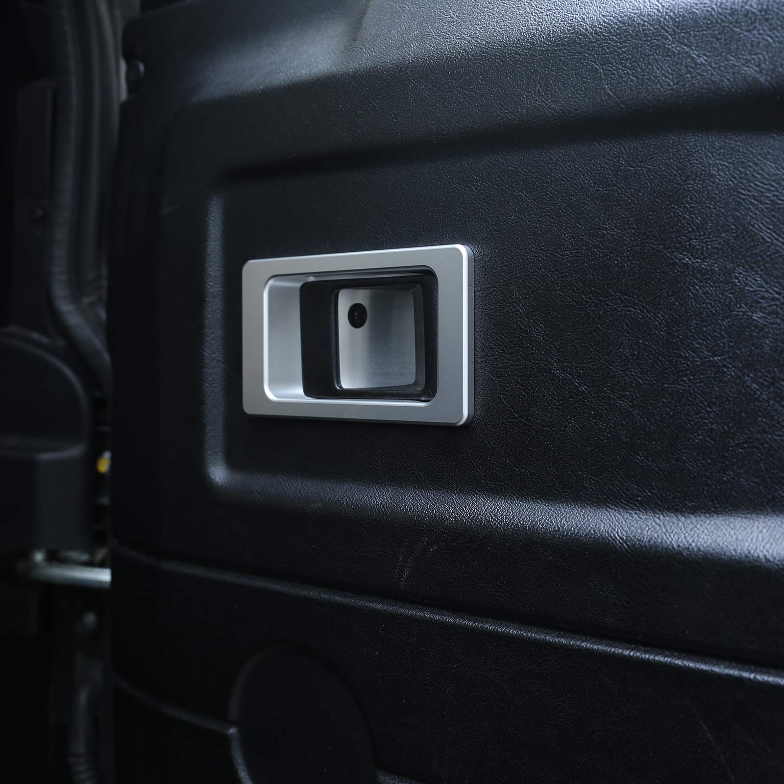 Do LR Defender 90 110 130 2004-2018 stop aluminium srebrny samochód wewnątrz drzwi osłona miski akcesoria samochodowe części zamienne