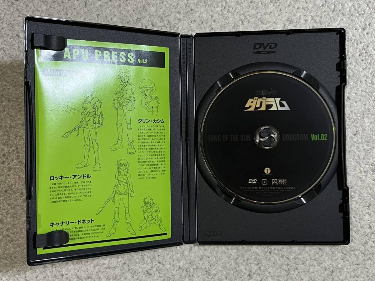 Amazon.co.jp: 太陽の牙ダグラム DVD vol.2 ダグラム 日本サンライズ