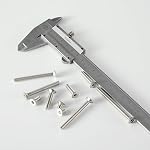 M5 x 30mm 35mm 40mm 45mm 50mm Flat Head Hex Socket Cap Screws, Countersunk Bolts, Stainless Steel 304, Metric Allen Drive, Bright Finish, Fully Threaded, Assortment Kit 50PCS