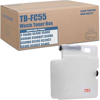 Compatible Waste Toner Box / Bottle 6AG00002330 Replacement for Toshiba TB-FC55 for E-Studio 5540C 5560C 6506AC 6508A 6508AG 6520C 6520CT 5508A 6508 7508 8508A (1Pack)