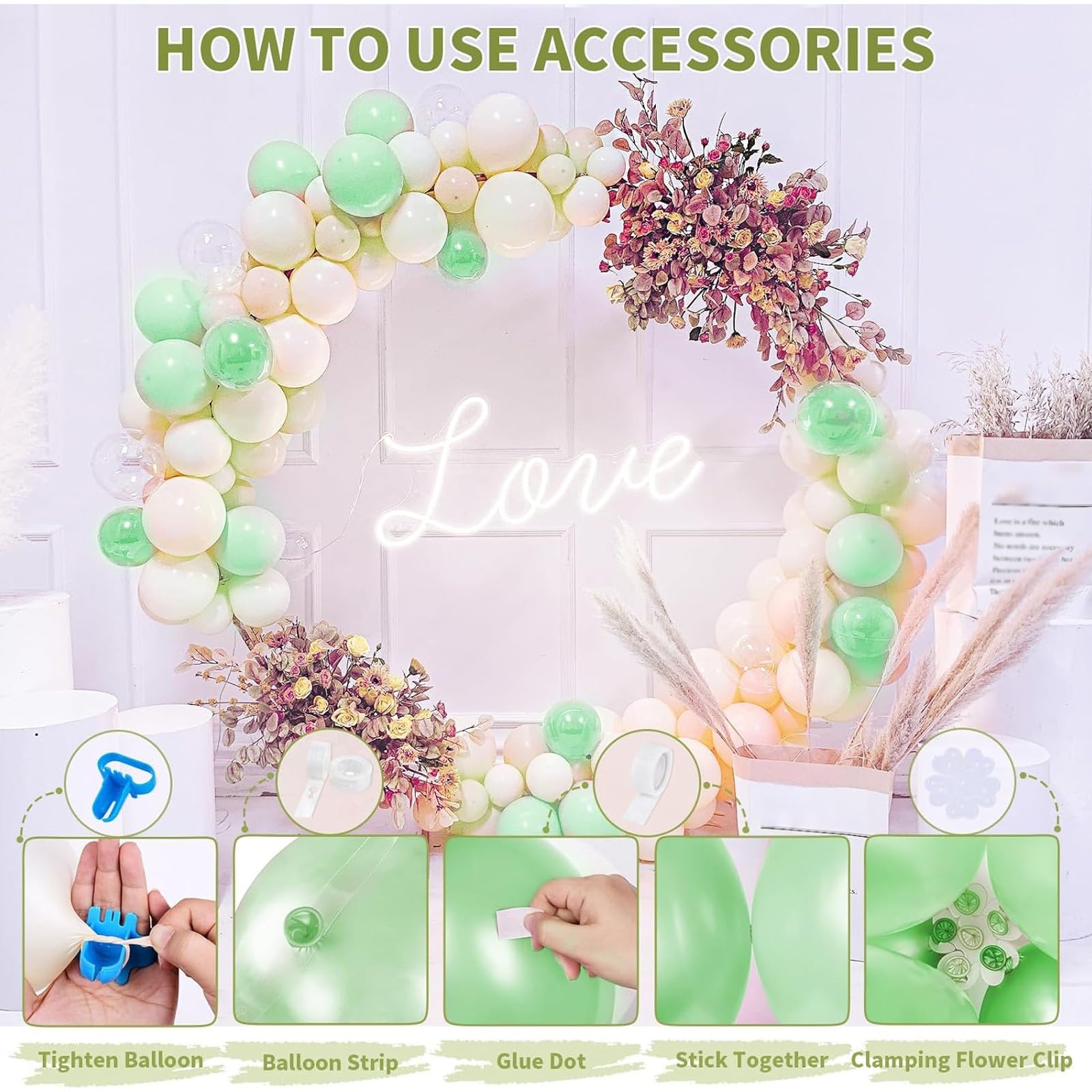 Ballon Arch Metallständer Bogen, Hochzeitsbogen, Luftballons Geburtstag Bogen FüR Party Deko, Hochzeitsdeko, Luftballon Girlande Ballon Ständer，Hochzeitsbogen Hintergrundständer Für Partys(Gold,250cm)