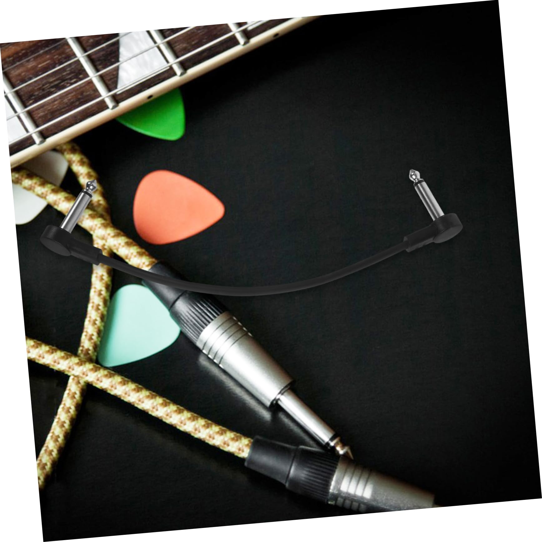 ibasenice 30stücke Gitarren-patchkabel Für Effektpedale Kurze Instrumentenkabel Geräuschlos Stecker Für Musiker Und Mobile Anwendungen