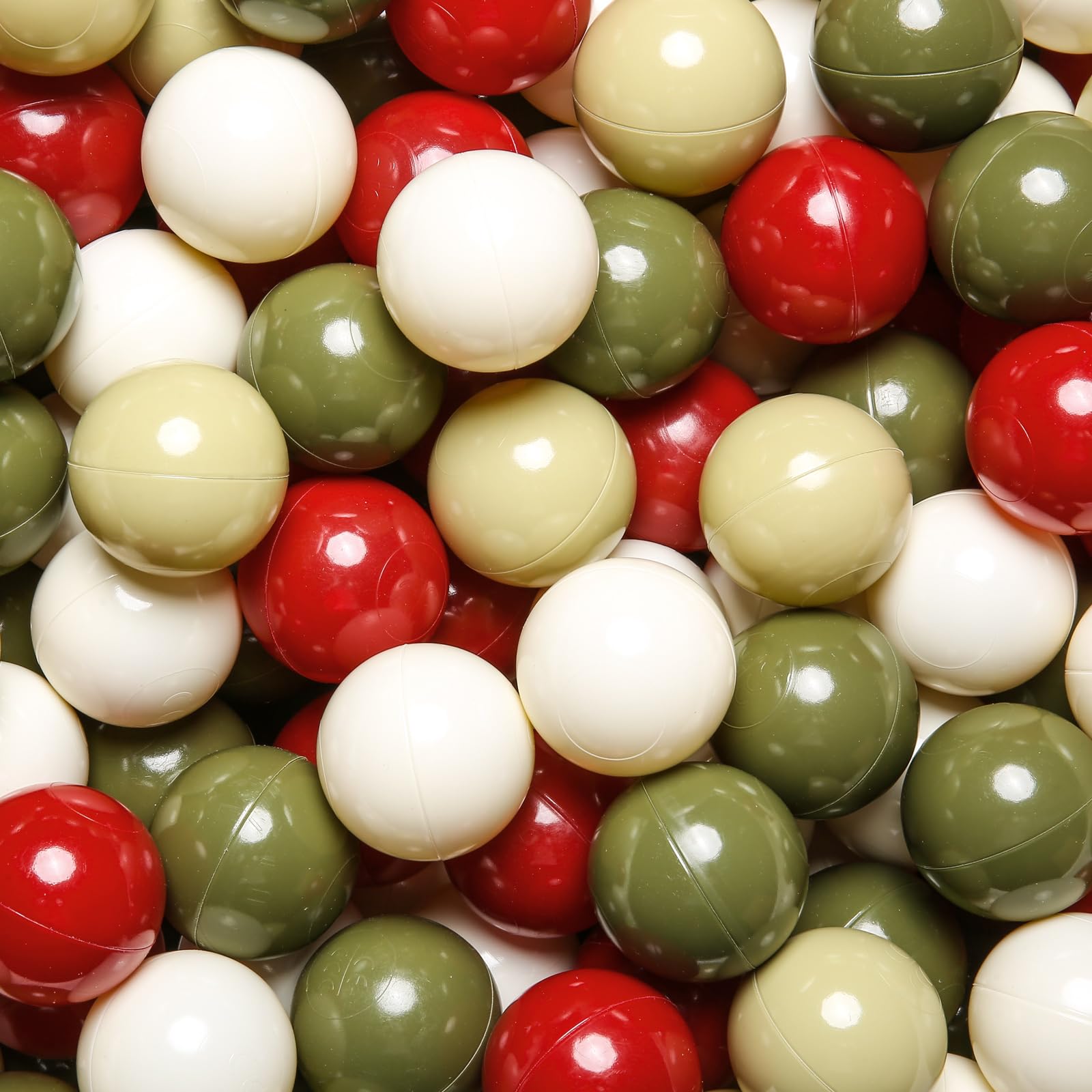 GOGOSO Ball Pit Balls for Toddler,Plastics Balls for Kids1 2 3 4 5 6 Baby Ballpit 50 100 200 300 400 500 1000