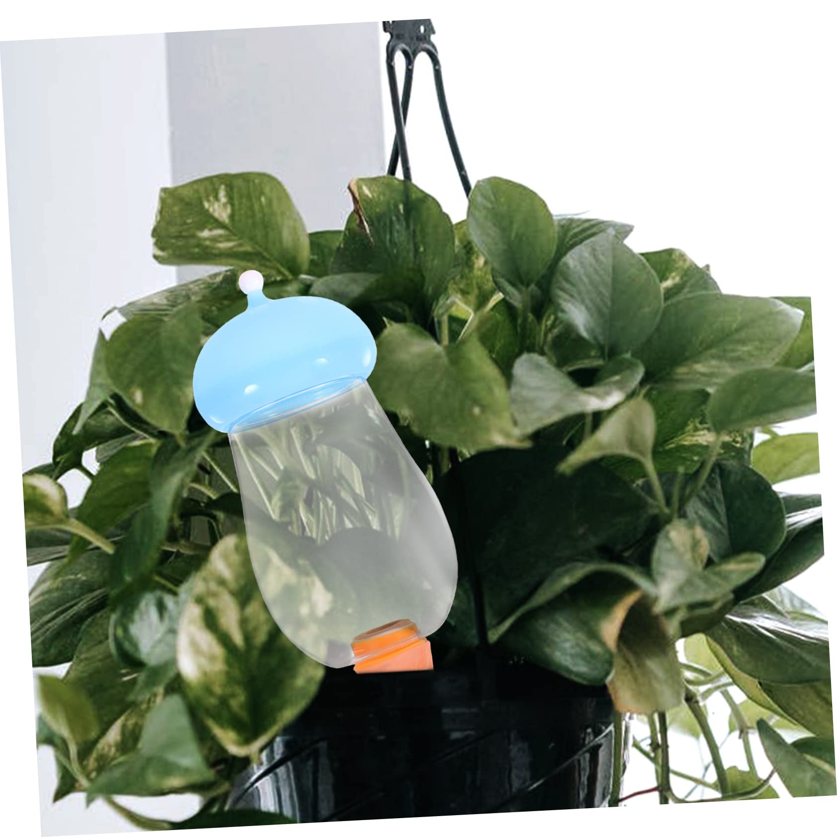 Kisangel 4 Piezas Dispositivo de Riego Automático Forma de para Plantas Sistema de Autorriego para Interiores y Exteriores