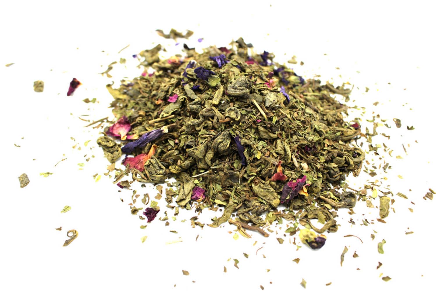 Té de hierbas Aw Artisan, té blanco, té verde, rejuvenecedor del té Roobibis, ayuda digestiva, poder diurético (té Roobibis - ayuda digestiva)