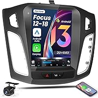 Vista 8 de Estéreo de coche Ford Focus de 10.4 pulgadas Android 12 Radio de actualización 2012-2018 con pantalla táctil 1024 * 768 RDS Auto con GPS Bluetooth