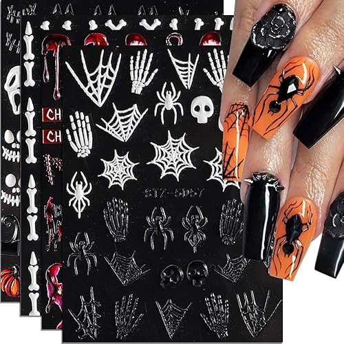 Calcomanías de arte de uñas de flores, calcomanías de uñas francesas en relieve 5D, amarillas, pequeñas margaritas, suministros de arte de uñas