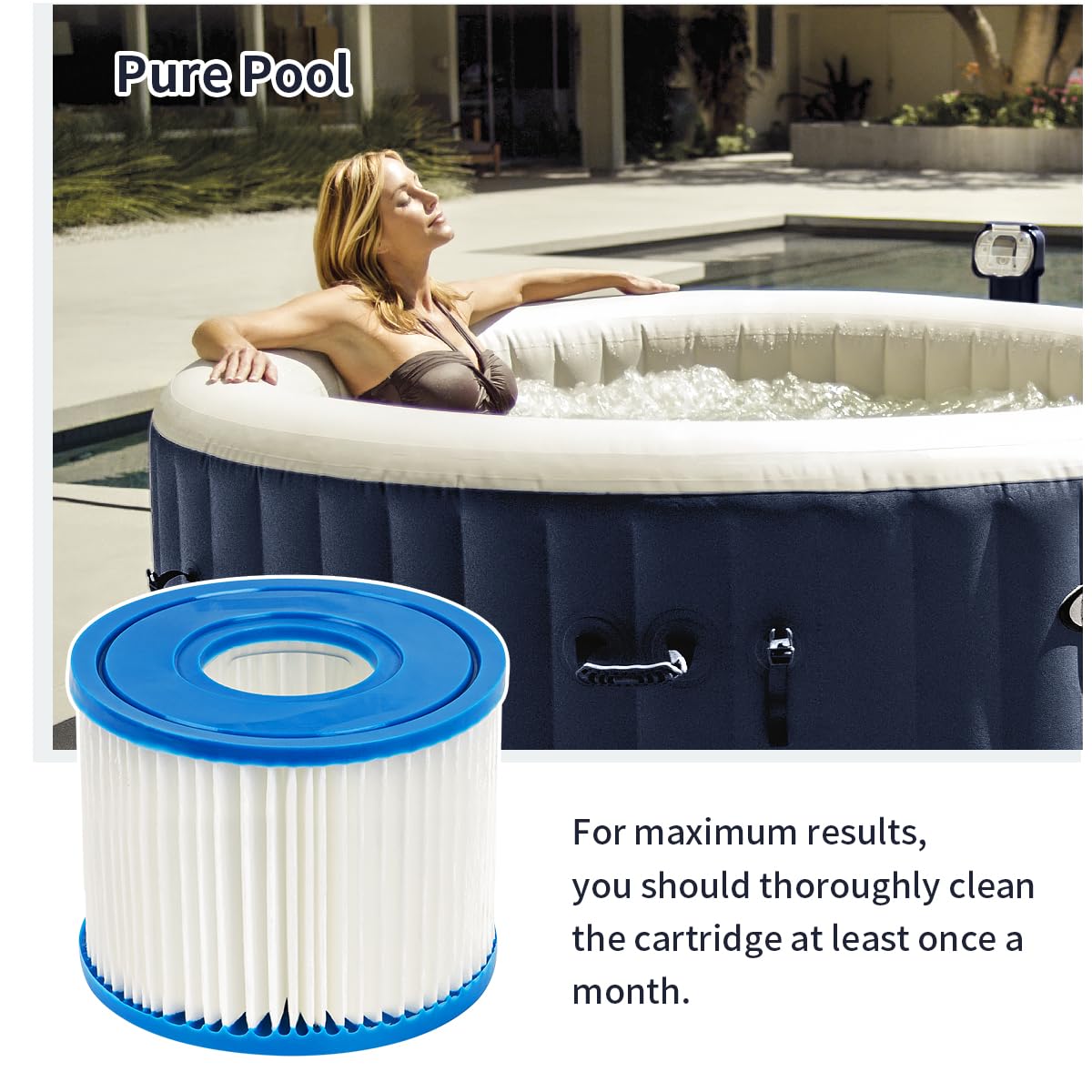 Piscinas Intex 6-Pack Type S1 Spa Filters For Pool Hot Tub