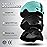 Odoland Ski Helmet and Goggles Set for Adults & Youth, Snowboard Helmet with Goggles - Shockproof Winter Sports Helmet with Protective Shell for Men, Women & Teens, Light Cyan, S