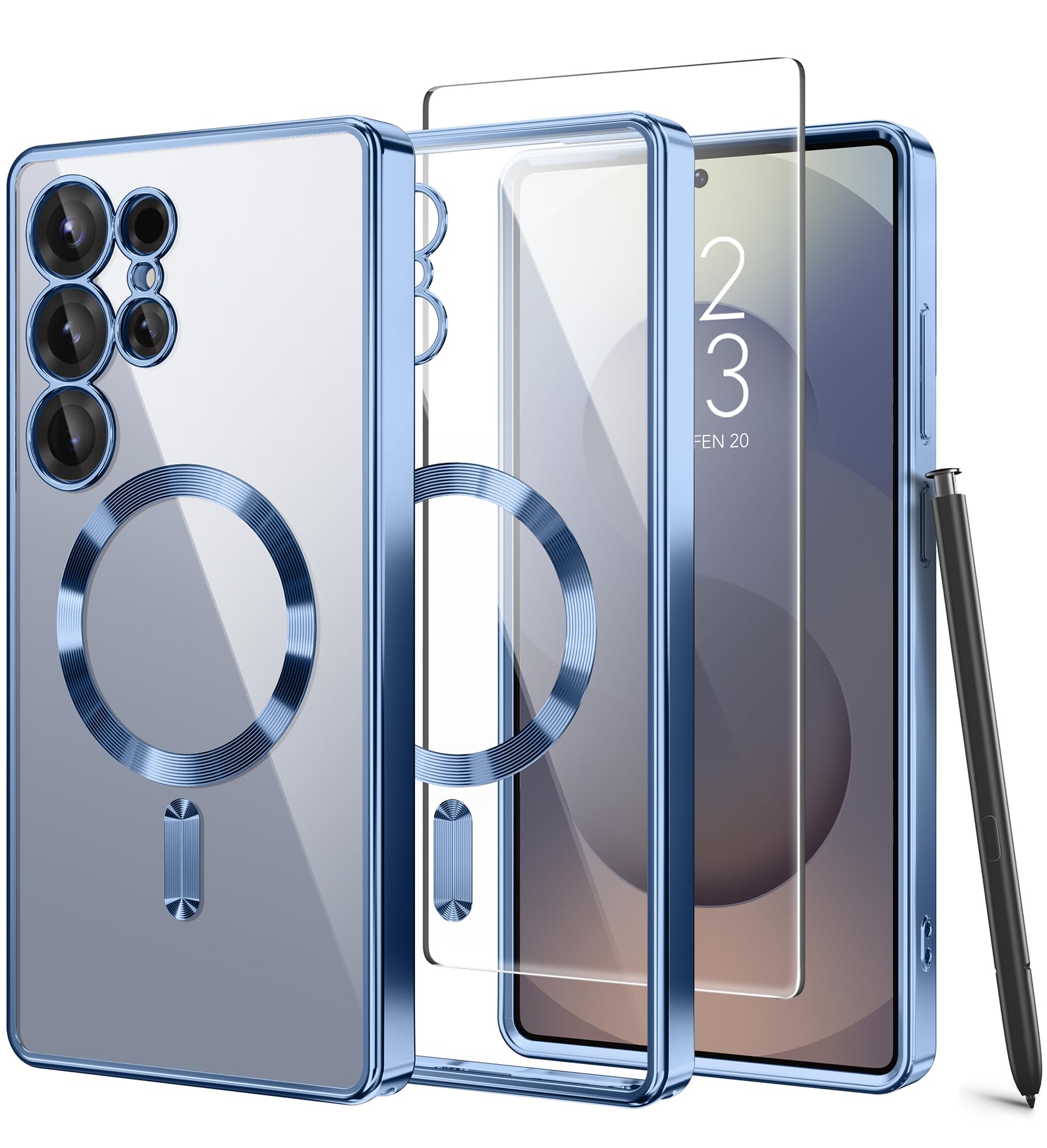 Amazon.com: Magnetic Case Compatible with Samsung Galaxy S25 Ultra