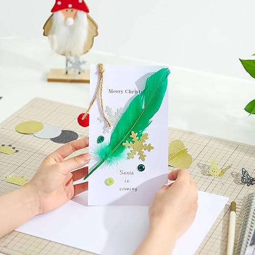 Miniatura 4 de Papel de cartulina con purpurina de colores mixtos, 30 hojas de 12 x 12 pulgadas, 300 gsm110 libras, papel cuadrado de tarjetas de colores para