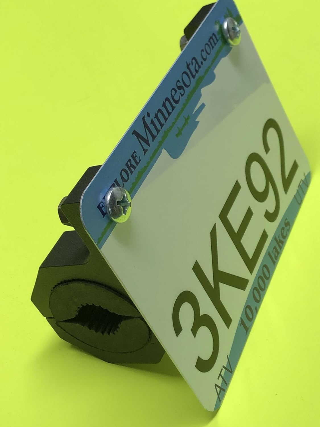 ATV - UTV License Plate Universal Mounting Kit