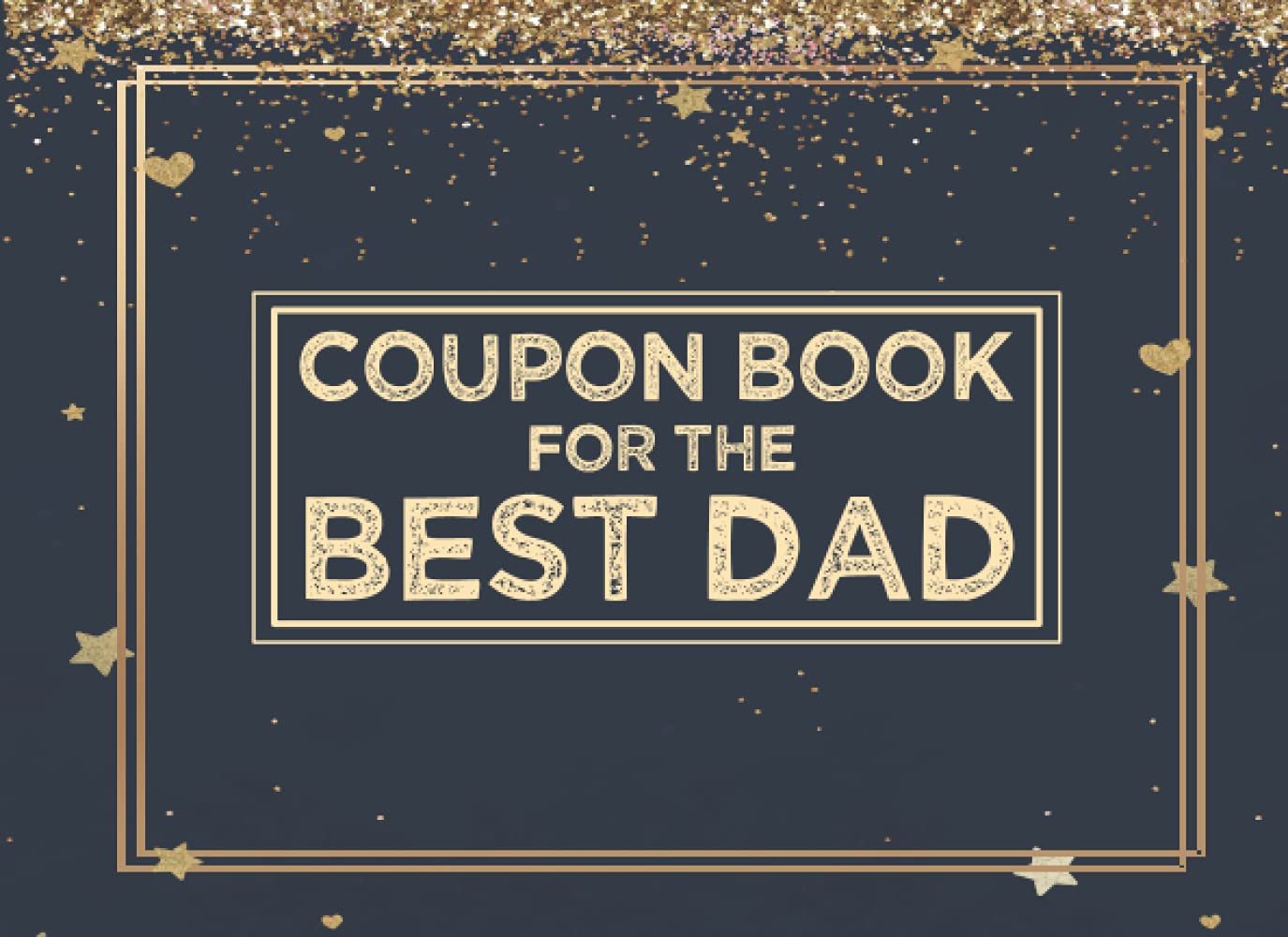 Coupon book for the best dad: Voucher booklet to fill out yourself for dad I 20 blank vouchers to give away for birthday, Father's Day and much more