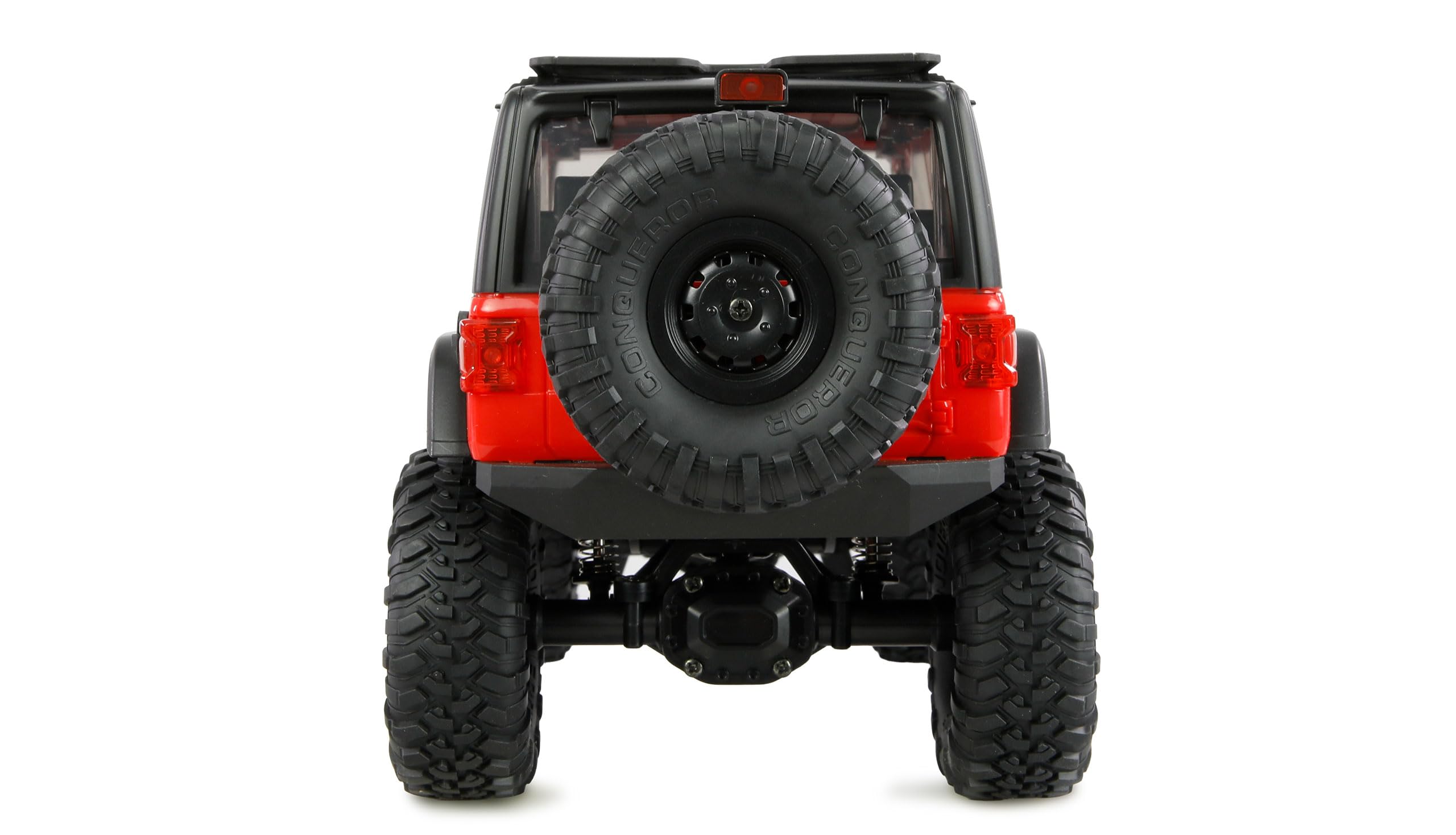 Amewi AMXRock Mini-Crosstrail Scale Crawler 4WD 1:16 RTR rot inkl. Fernsteuerung, Akku, Ladekabel