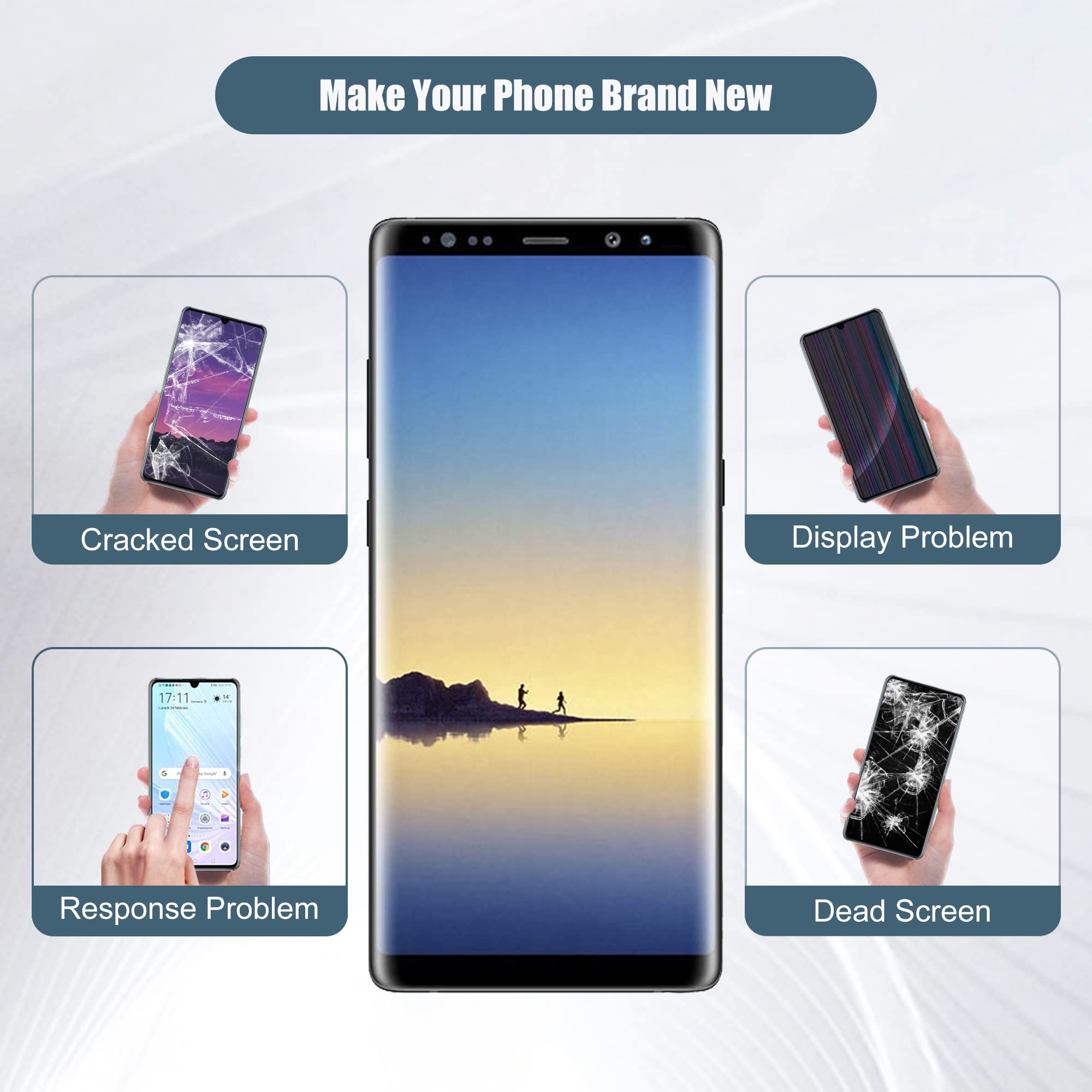 Mobile Phone LCD Screen For Samsung Galaxy Note N950f LCD Screen