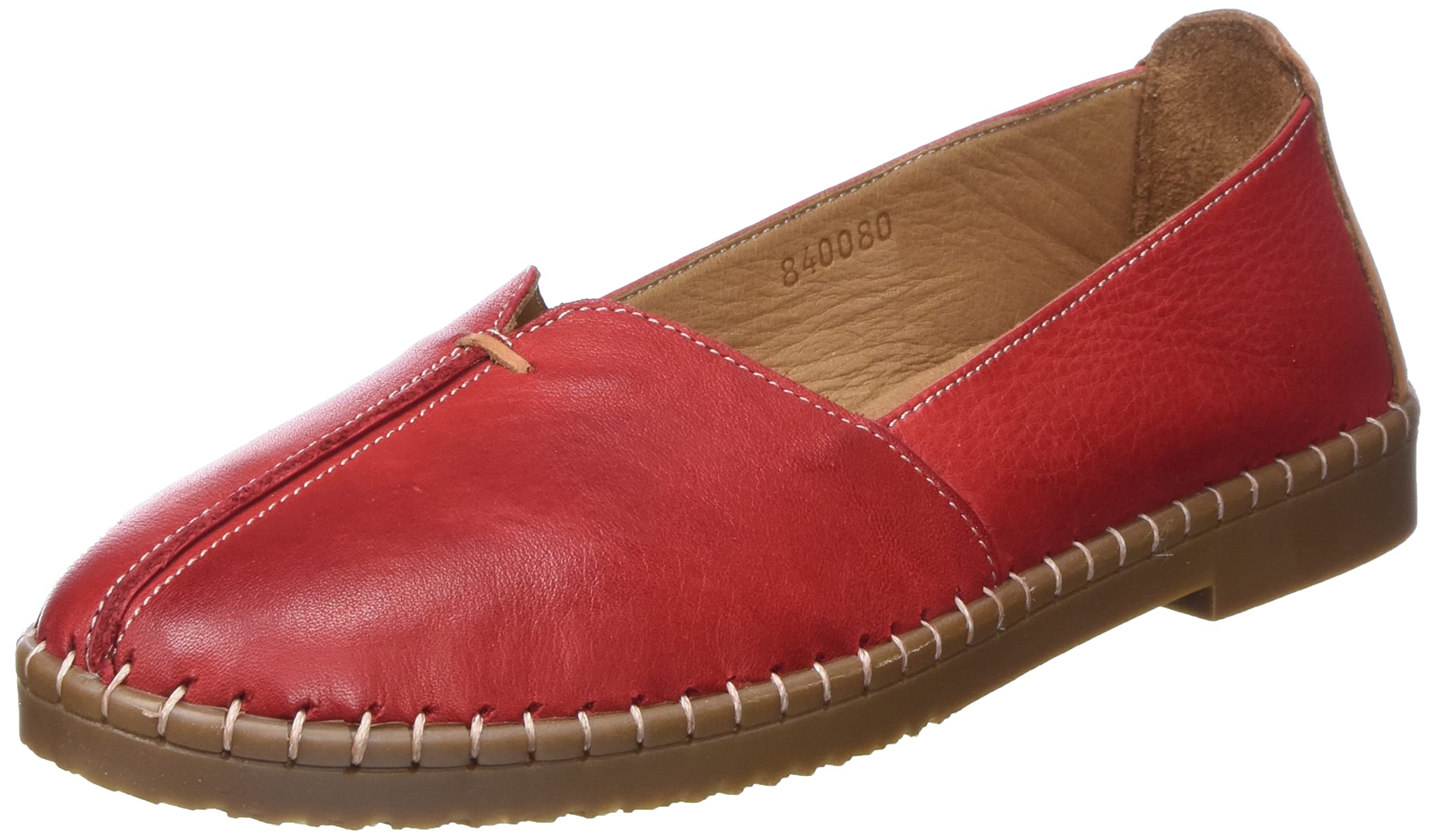 Manitu Women's 840080-04 Slippers, Red, 42 EU, red, 9 UK
