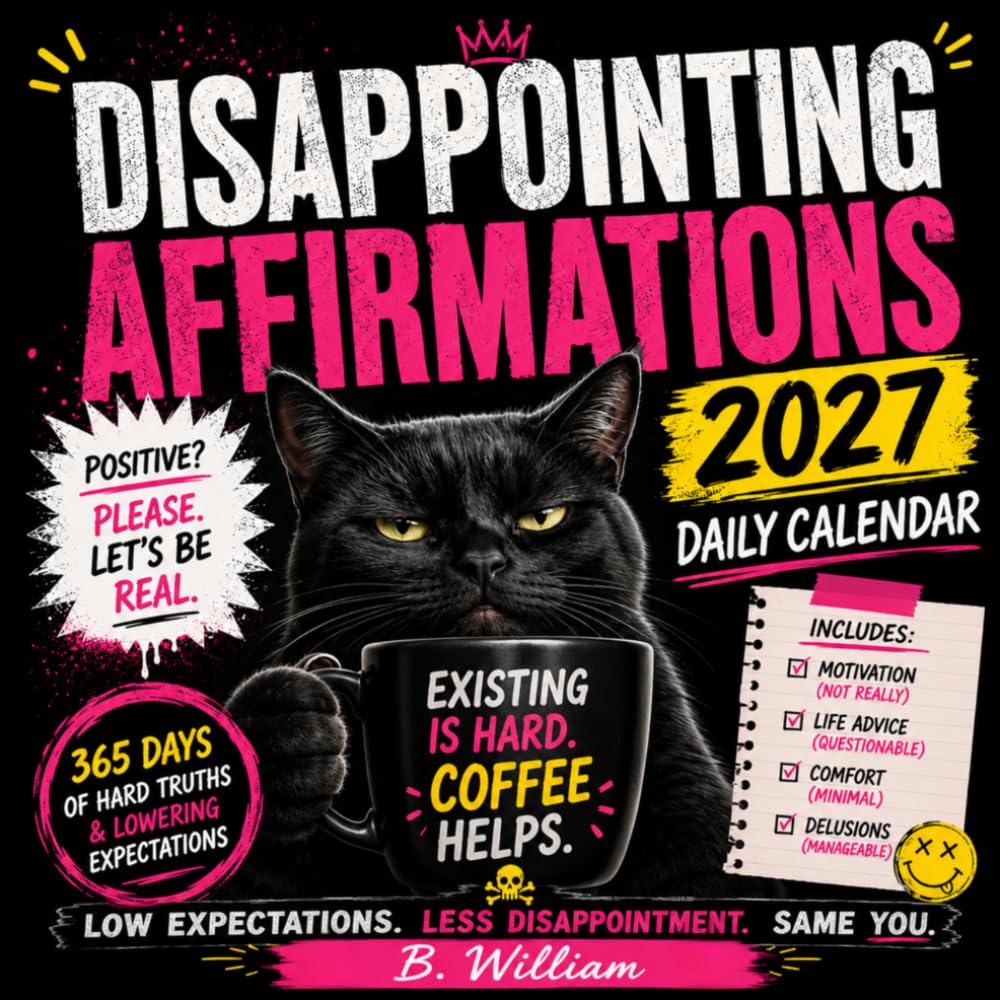 Disappointing Affirmations 2027 Daily Calendar: Don't Expect Much and You'll Never Be Disappointed