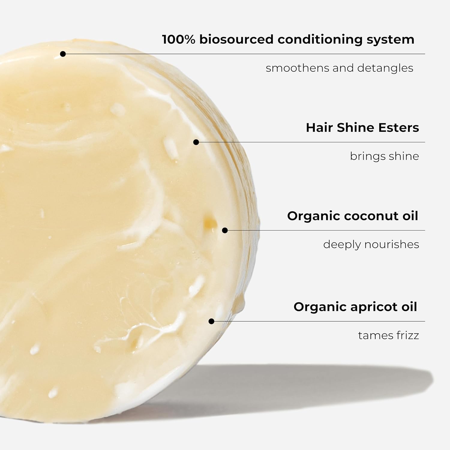 solve – Nourishing Solid Conditioner | Curly & Damaged Hair | Natural Hair Care | Sulfate & Plastic Free | Ecocert Bio