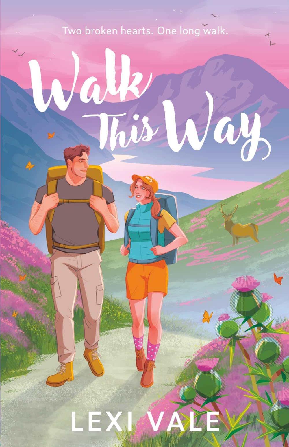 Walk This Way: a grumpy sunshine romance set on a hike in the Scottish Highlands