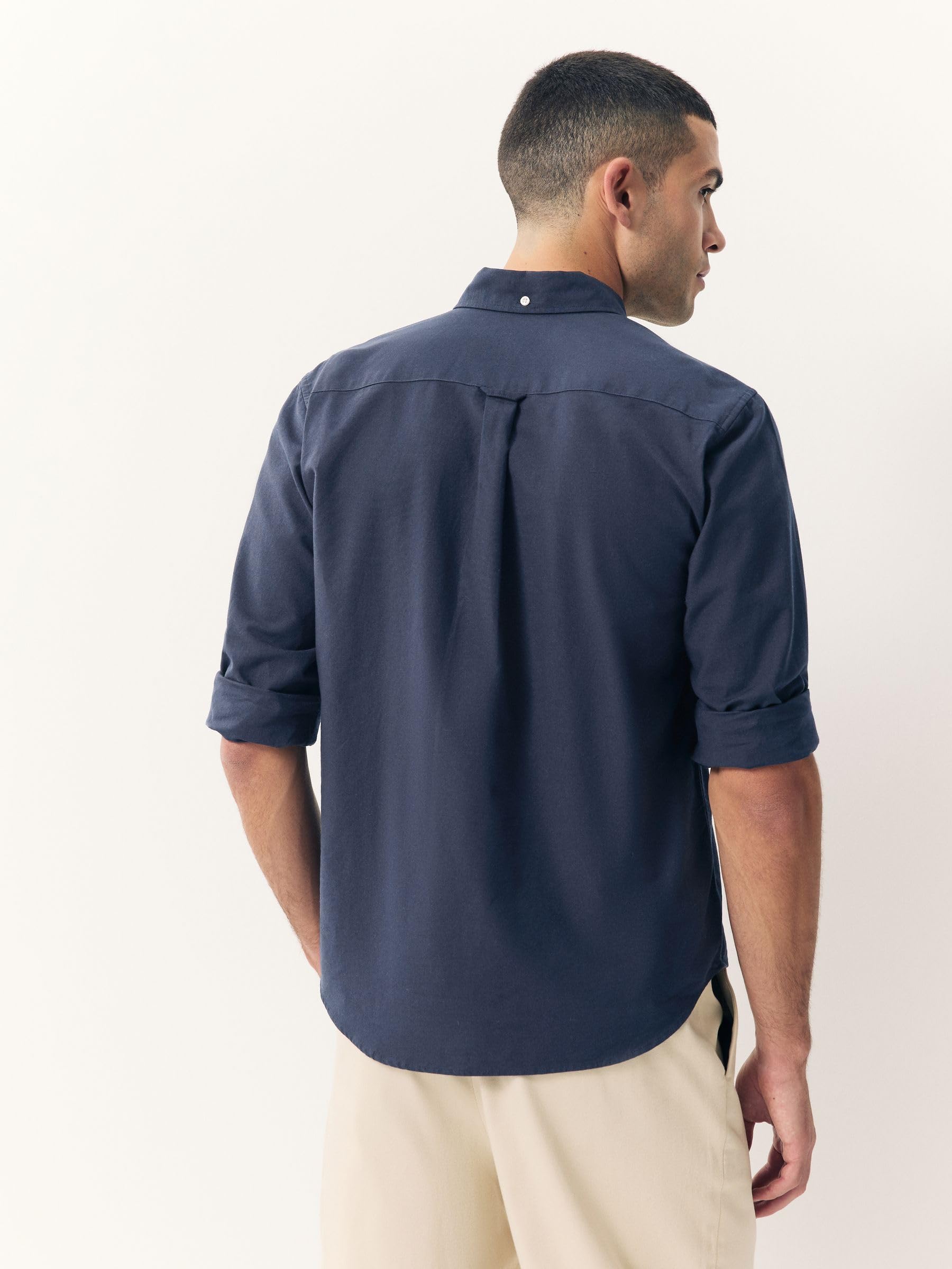 NEXT Homme Chemise Oxford Regular à Manches Longues