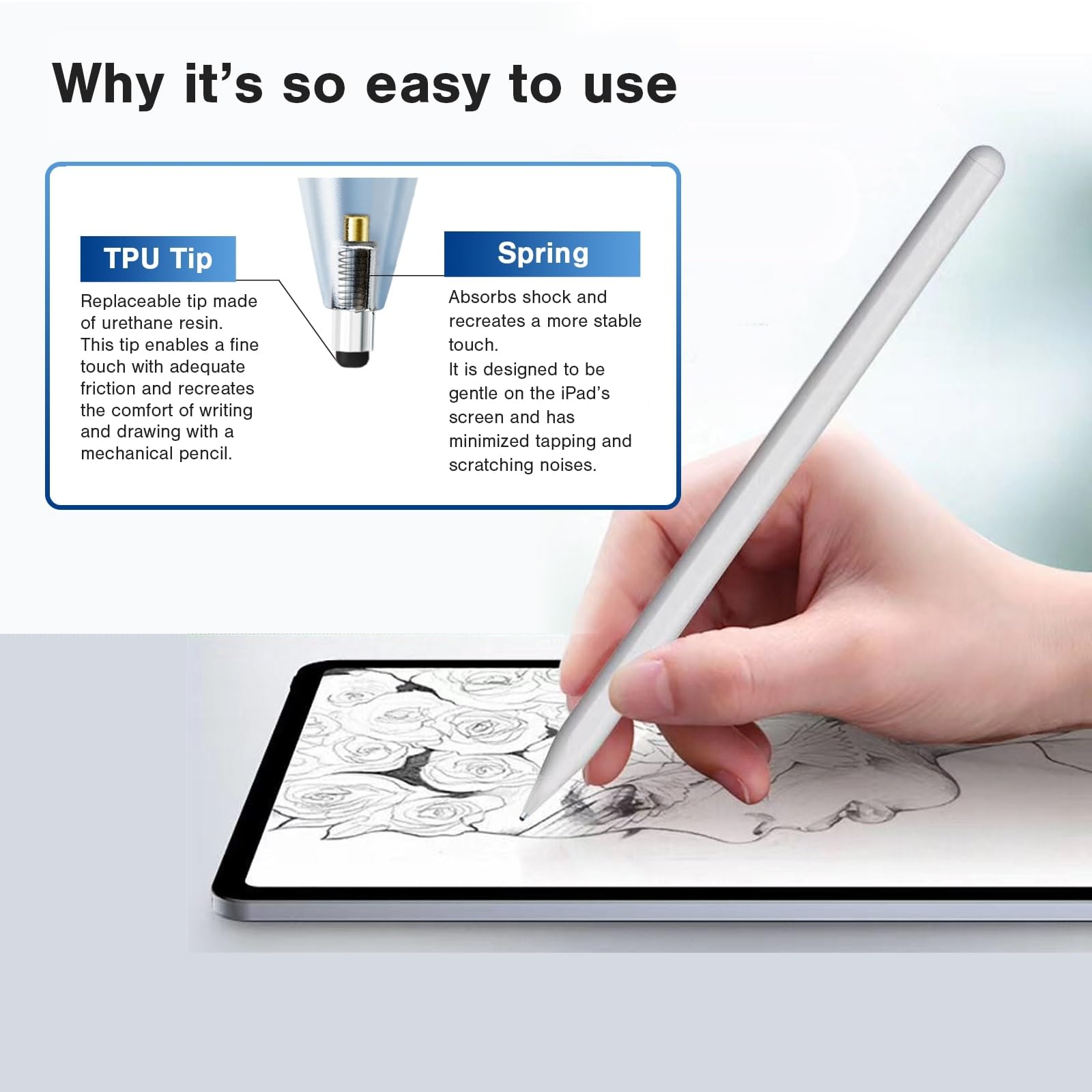 Amazon.com: Project Comfy Use Your Tablet Pencil just Like a Real