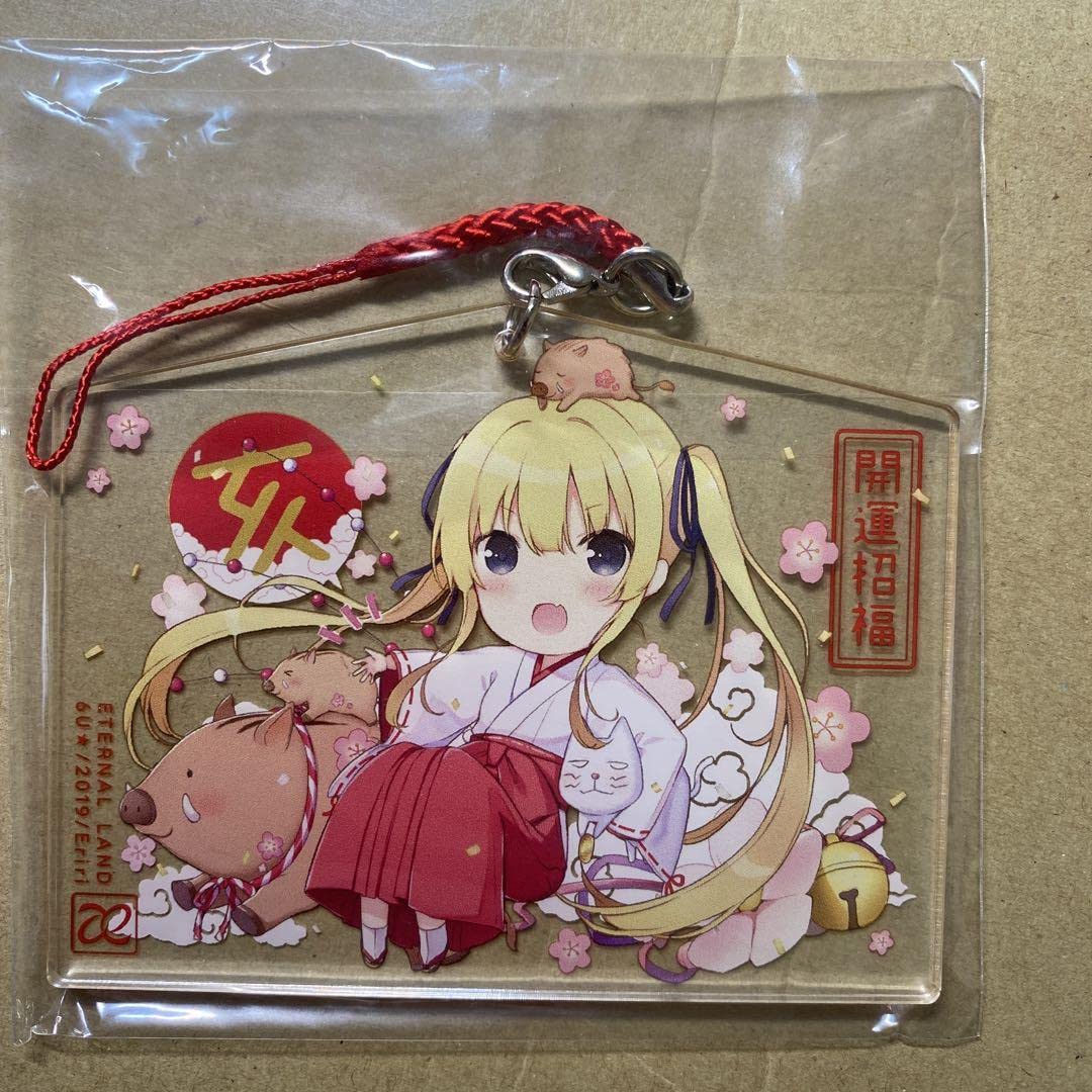 京アニ 絵馬 エスマ文庫 特典 キーホルダー　ストラップ 京アニ 絵馬 エスマ文庫 特典 キーホルダー ストラップ