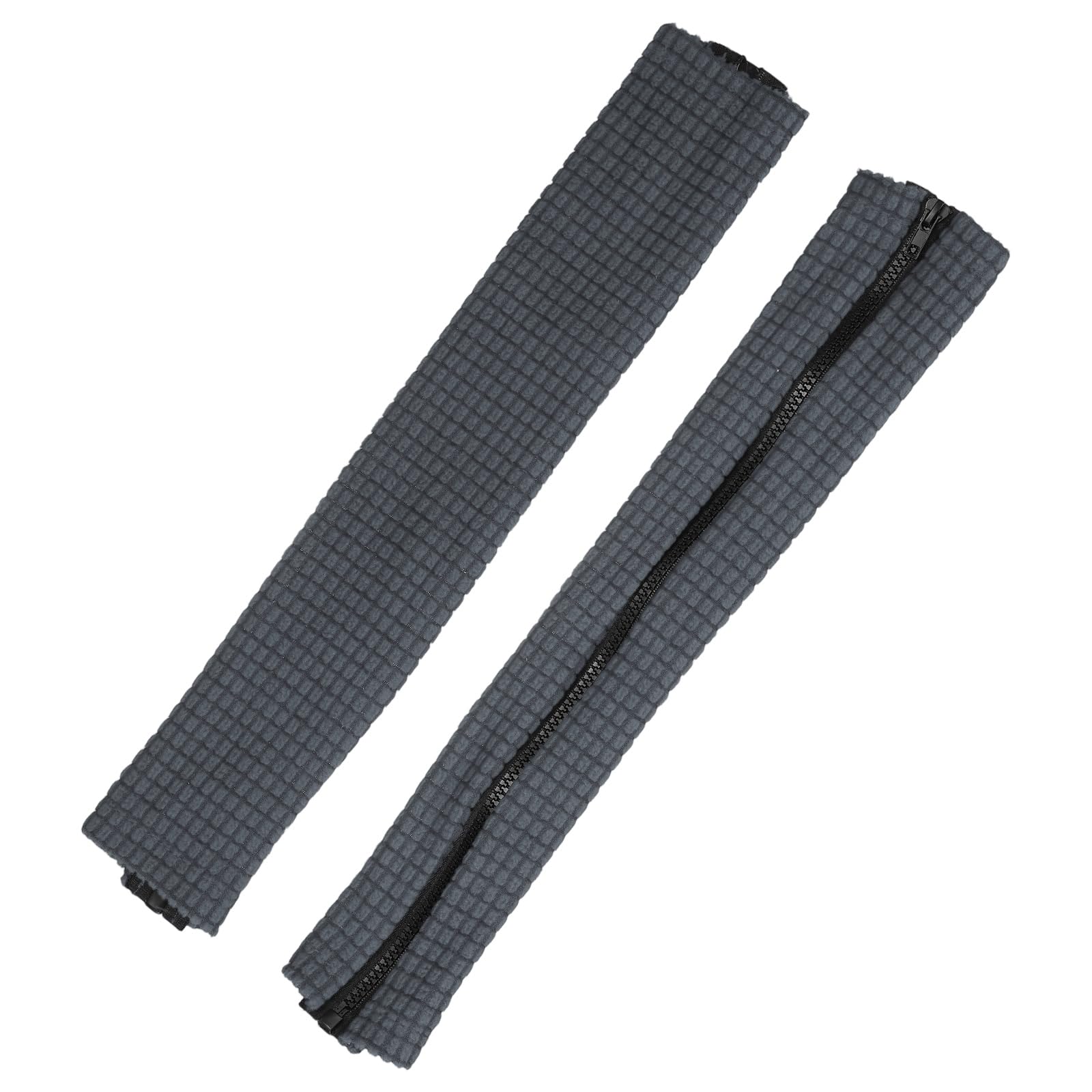 Photo 1 of PATIKIL 22x4 in Office Chair Armrest Covers, 1 Pair Office Chair Arm Covers Long Computer Chairs Arm Rest Cover with Zipper Removable Rest Slipcover Hand Rest Protector, Dark Gray