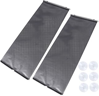 VICASKY 2 Conjuntos De Cortinas Automáticas Cortinas De Verão Cortinas De Sol Para A Janela Do Carro Cortinas De Sol Automotivas Persianas Da Janela Da Frente Do Carro Sombra Da Janela