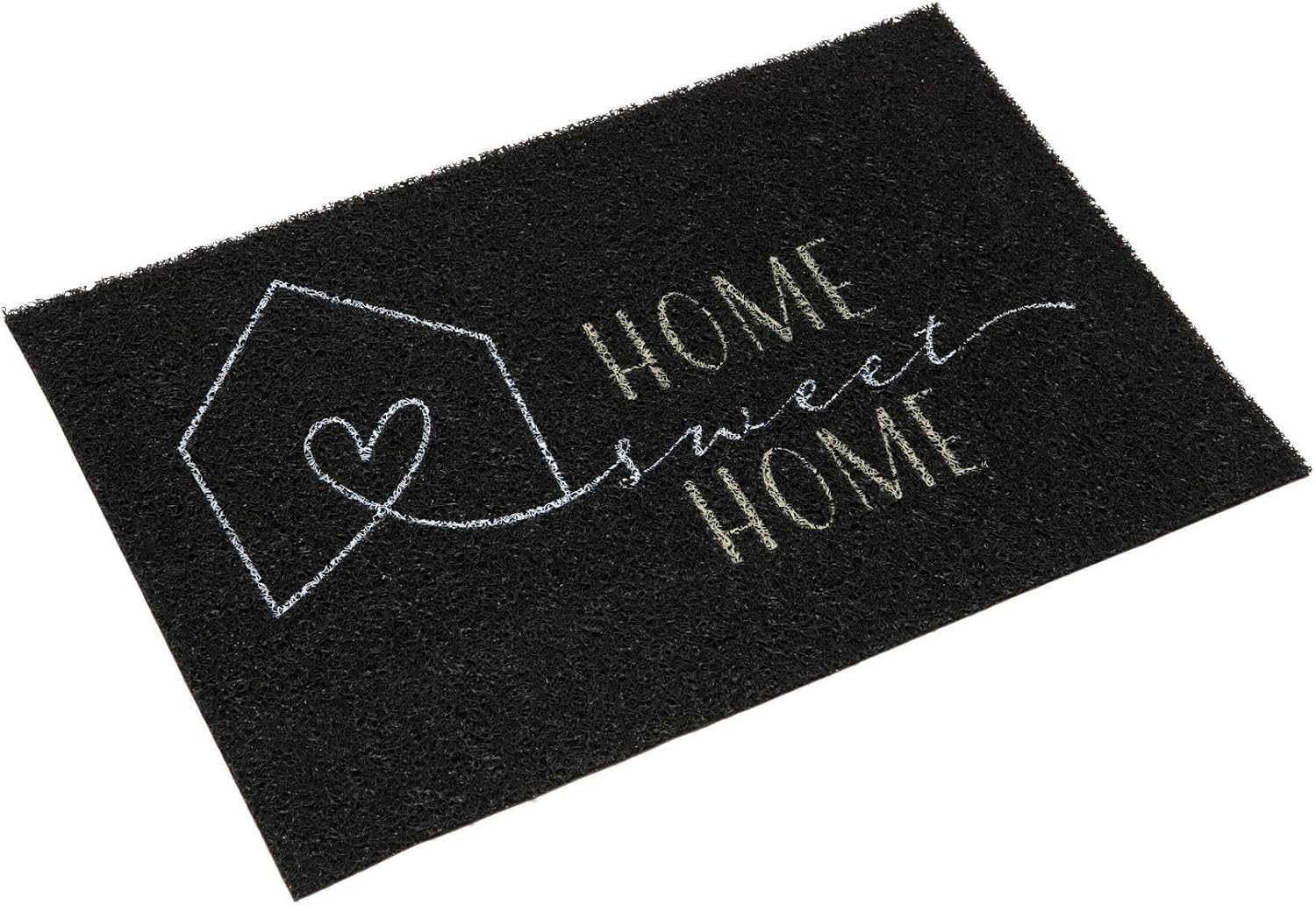 Capacho Vinil Kapazi Super Print 40x60cm para entrada – Estampa Home Love | Antiderrapante Decorativo