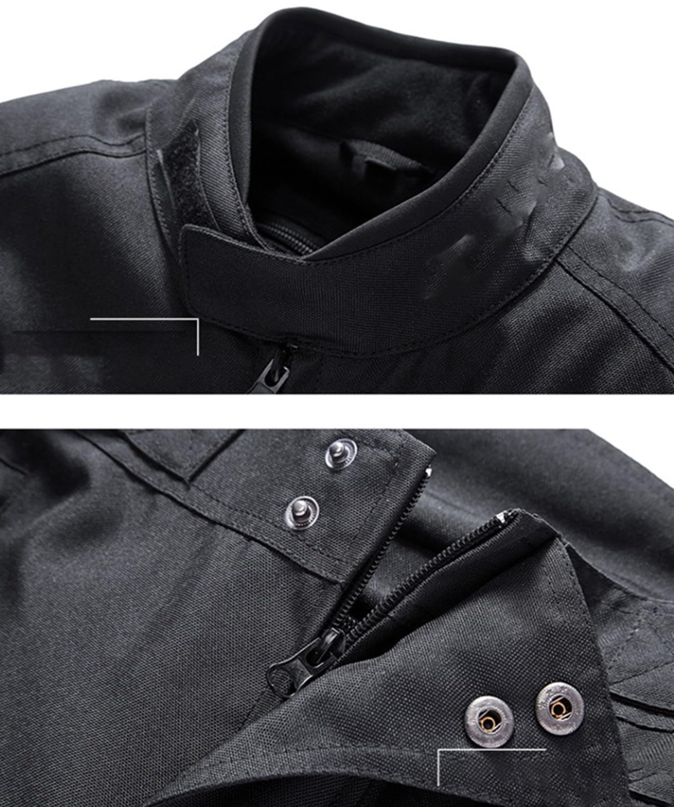 Moto Traje De Moto Para Hombre Chaqueta De Moto Impermeable Con Armadura Extraíble Chaqueta De Verano, Transpirables Chaqueta Moto Invierno Protecciones Moto C,XL