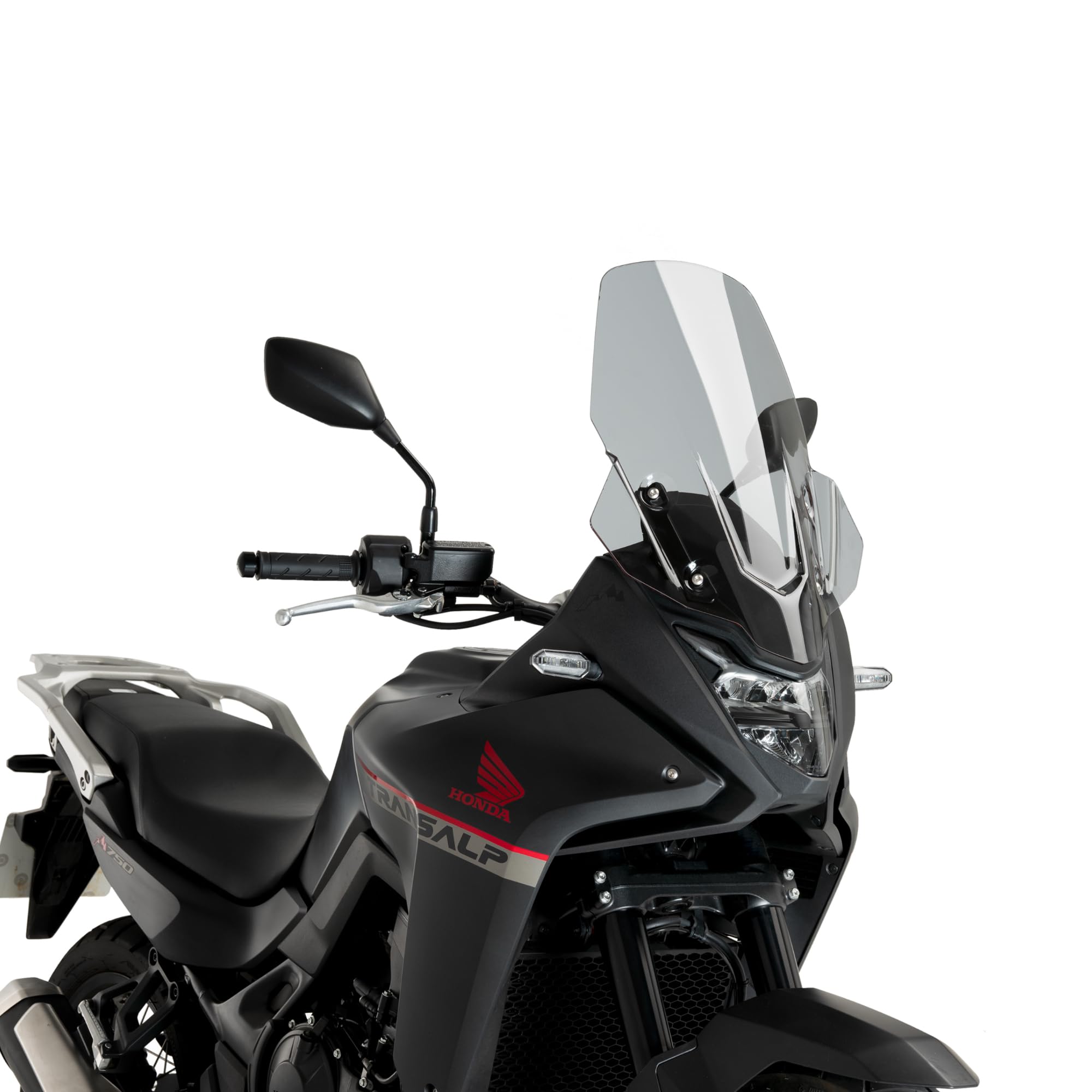 Cupolino Parabrezza Touring Plexiglass JD9 TOURING Fumè Chiaro COMPATIBILE CON Honda XL 750 TRANSALP 2023-2024