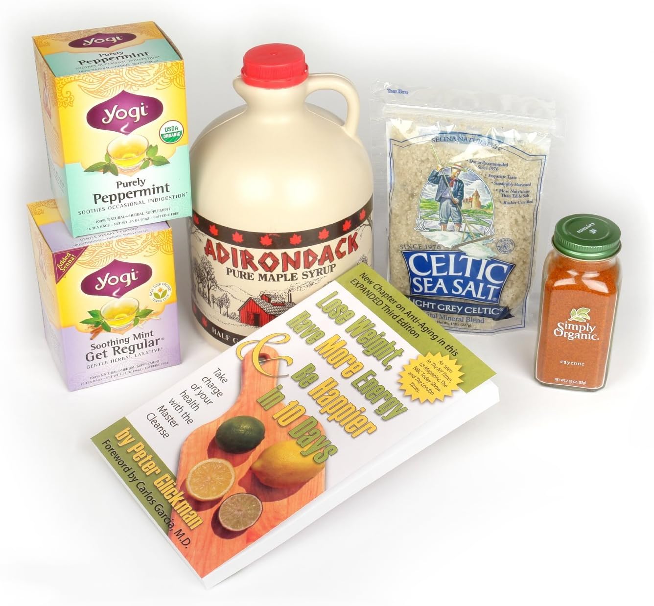Master Cleanse Deluxe 10-Day Organic Kit with Free Instruction Book