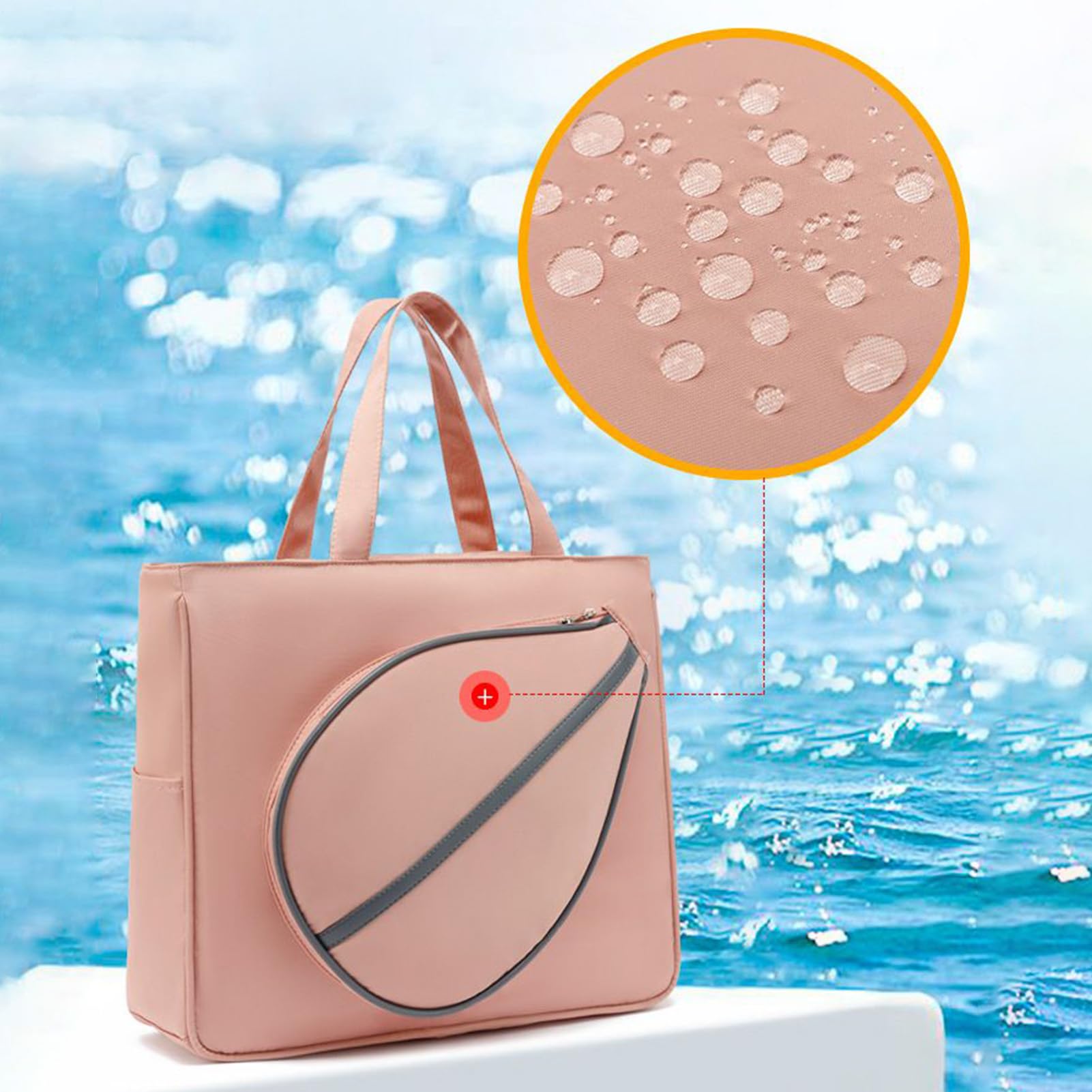 Bolsa de Raqueta de Tenis Bolsa de Almacenamiento de Raquetas para Mujeres