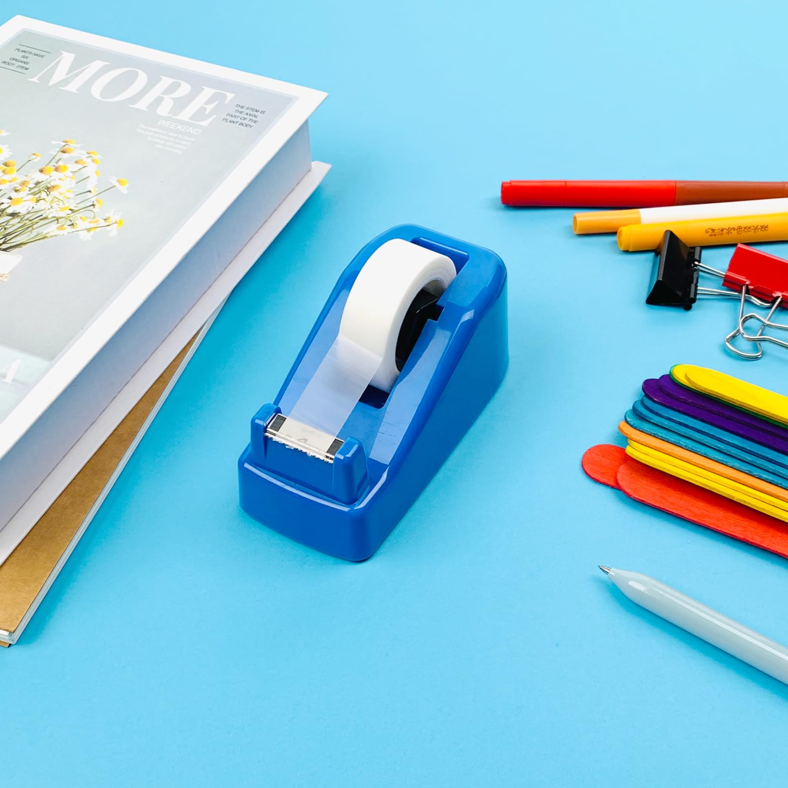 Ykimok 15 Rolls Invisible Matte Tape Refills for Dispenser, 0.7-Inch Wide, 27.3 Yards Long, Perfect for Gift Wrapping, Crafts, Home, School, Office - Image 5