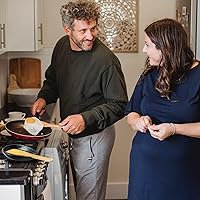 Vista 5 de Hasense Soporte para Cucharas para Estufa, Portacucharas para Encimera de Cocina, Soporte de Cuchara de Cocina de Cerámica para Cucharón, Espátula