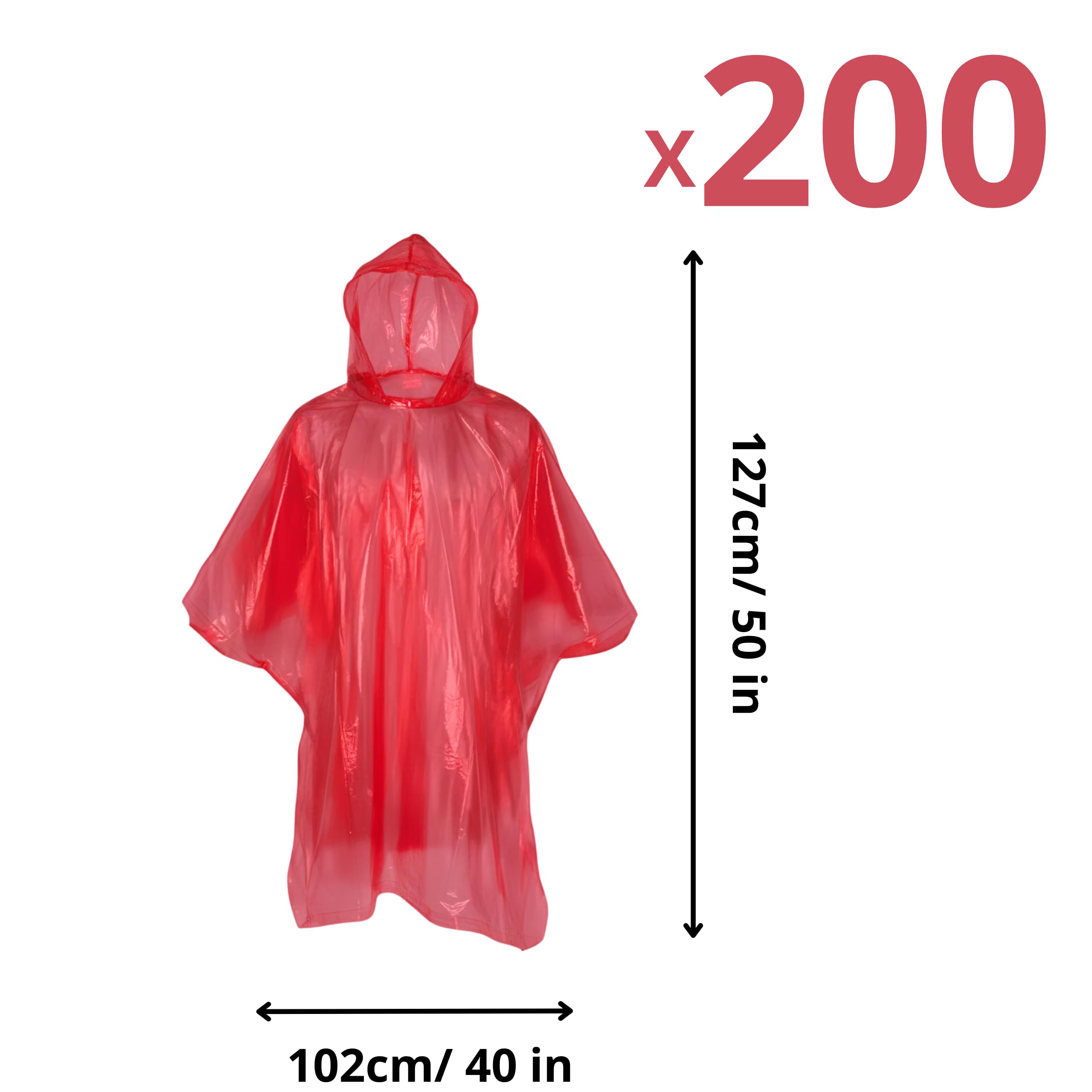 Pack Ponchos Impermeable de Emergencia para Ciclismo