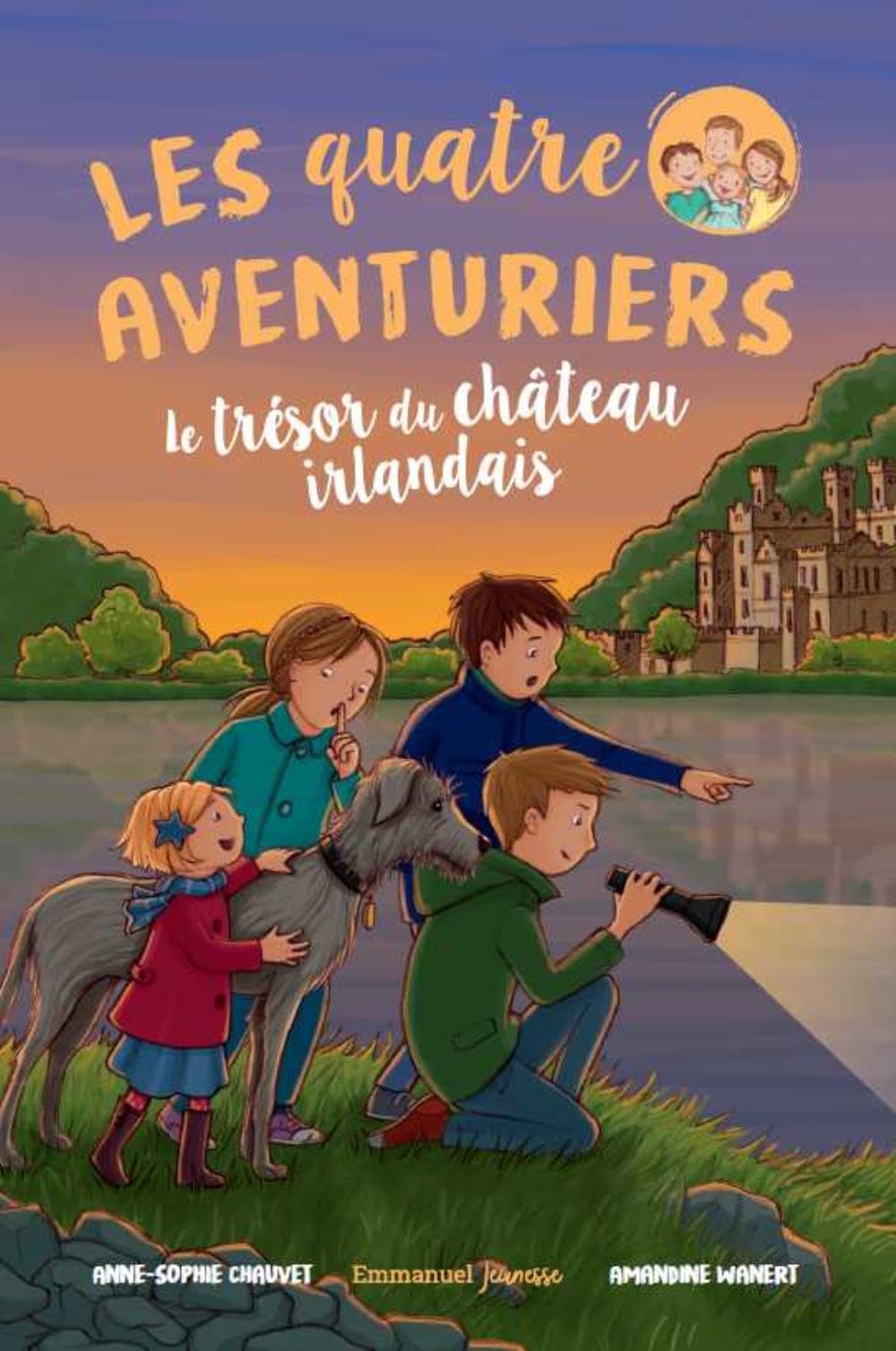 Les Quatre Aventuriers - Tome 2: Le trésor du château irlandais