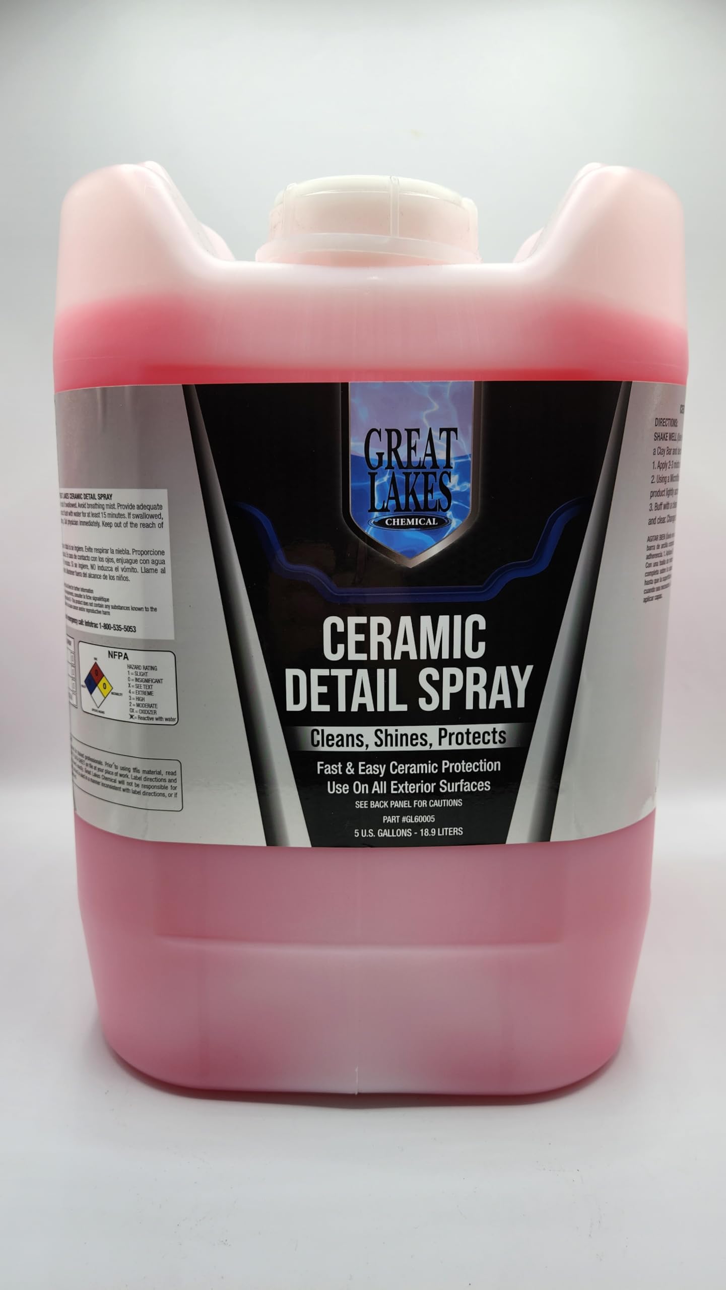 Great Lakes Ceramic Detail Spray 5 Gallon
